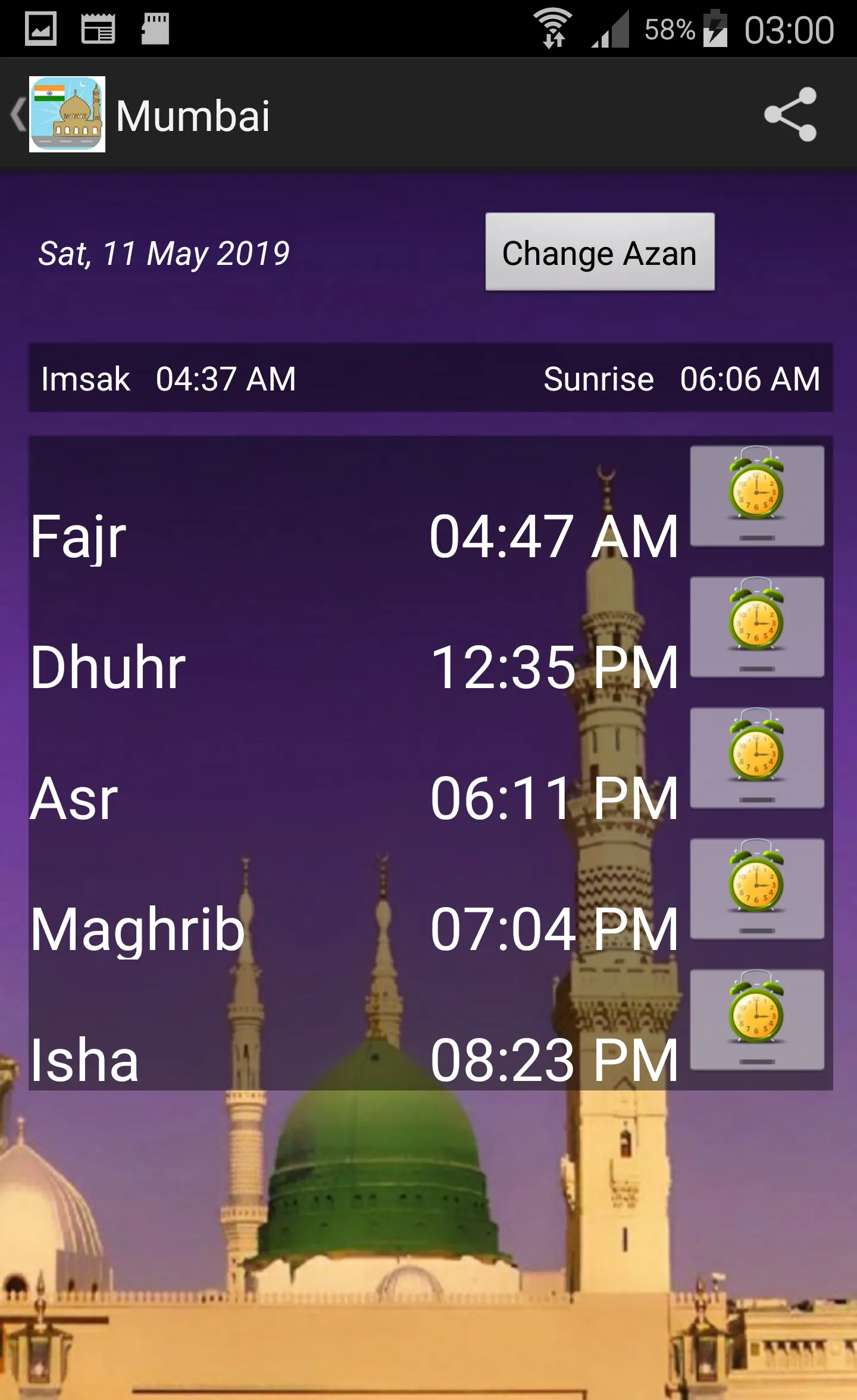 India Prayer Timings | Indus Appstore | Screenshot