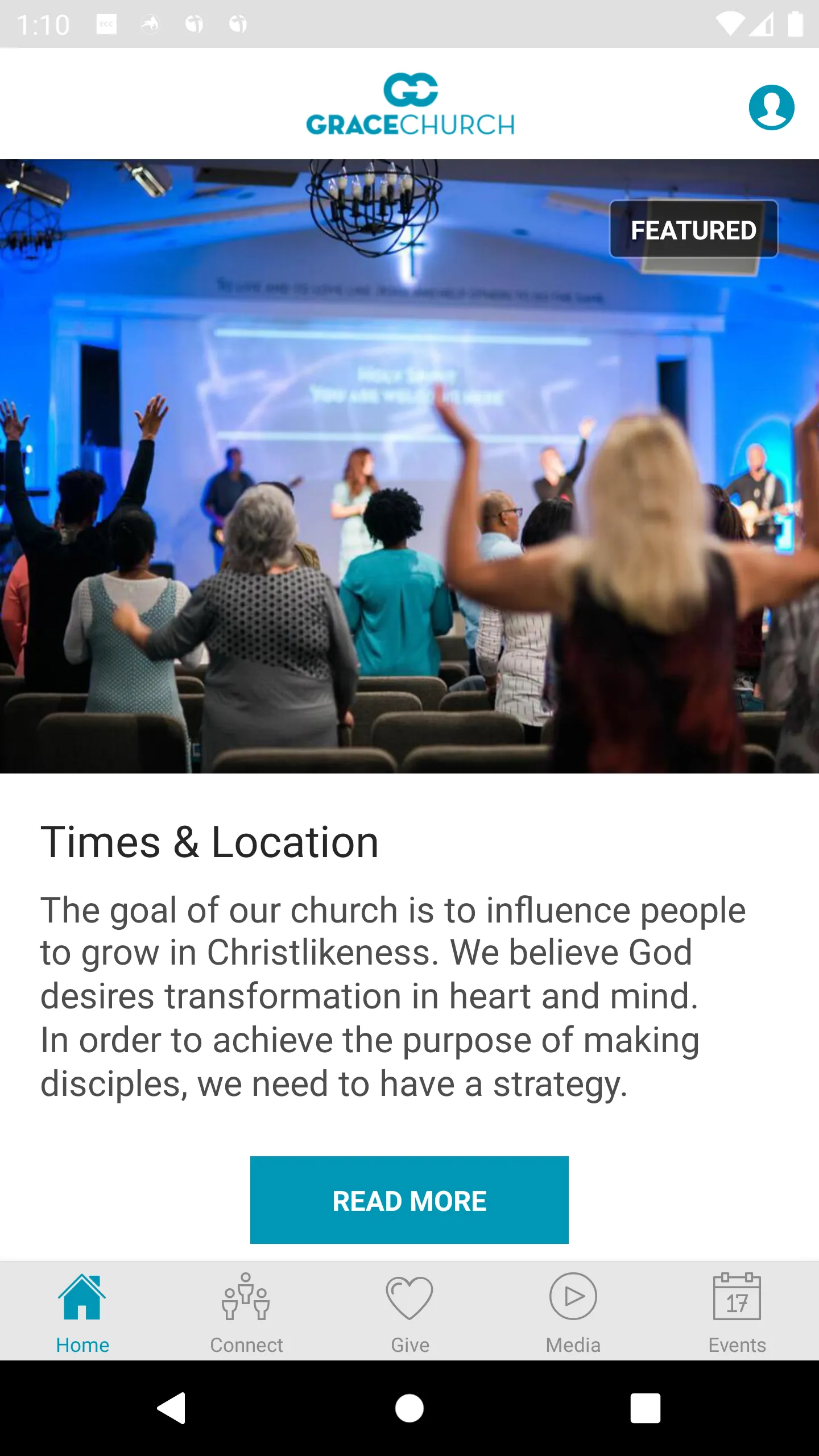 Grace Church Waldorf | Indus Appstore | Screenshot