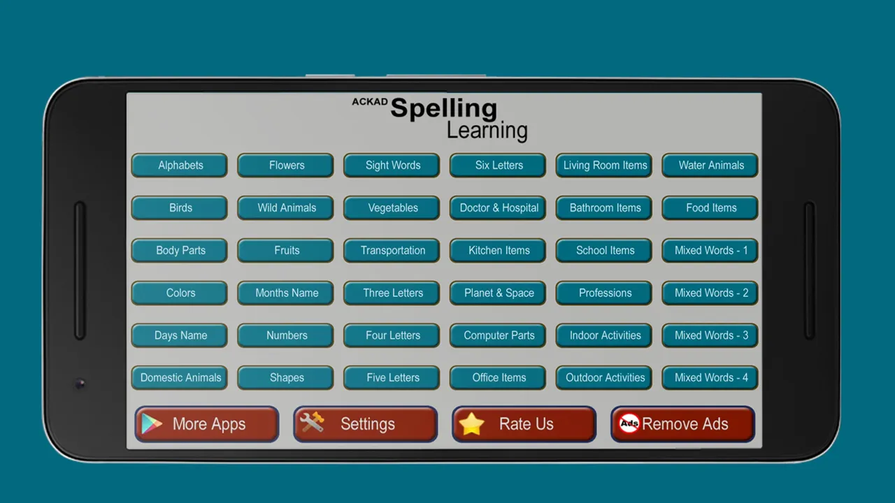 A Spelling Learning | Indus Appstore | Screenshot