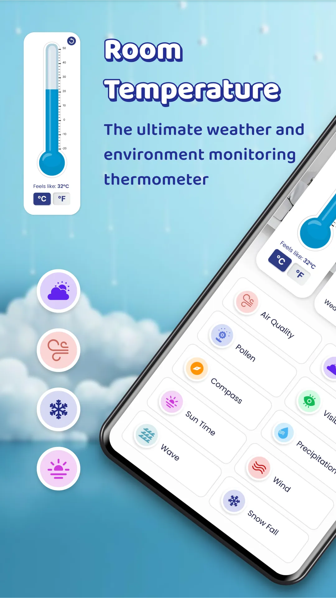 Room Temperature Thermometer | Indus Appstore | Screenshot