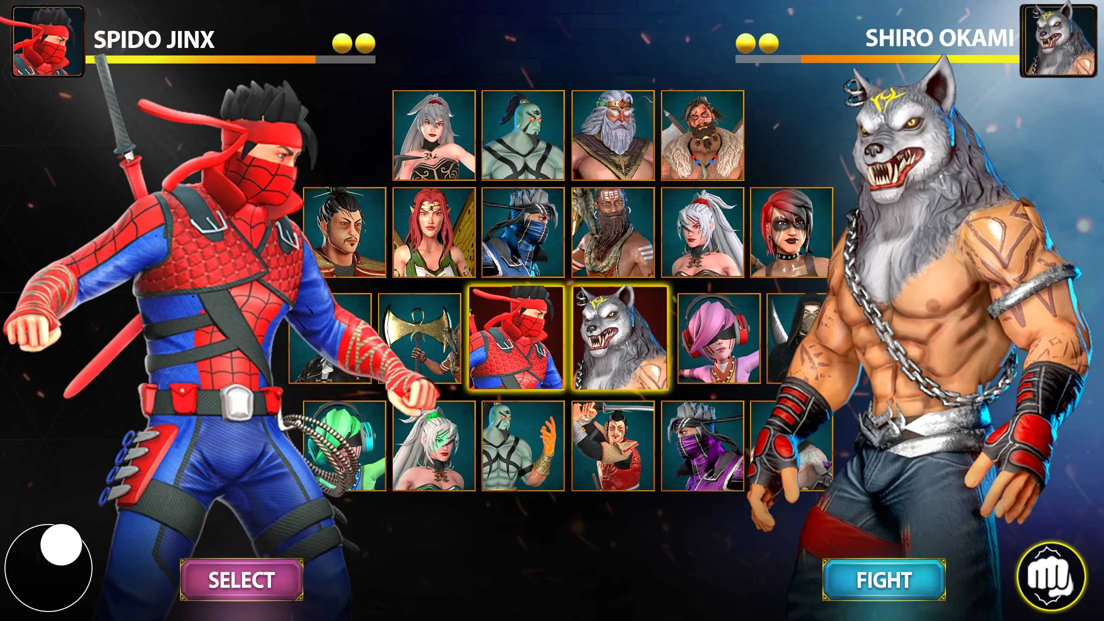 Ninja Clash: Karate Fighters | Indus Appstore | Screenshot