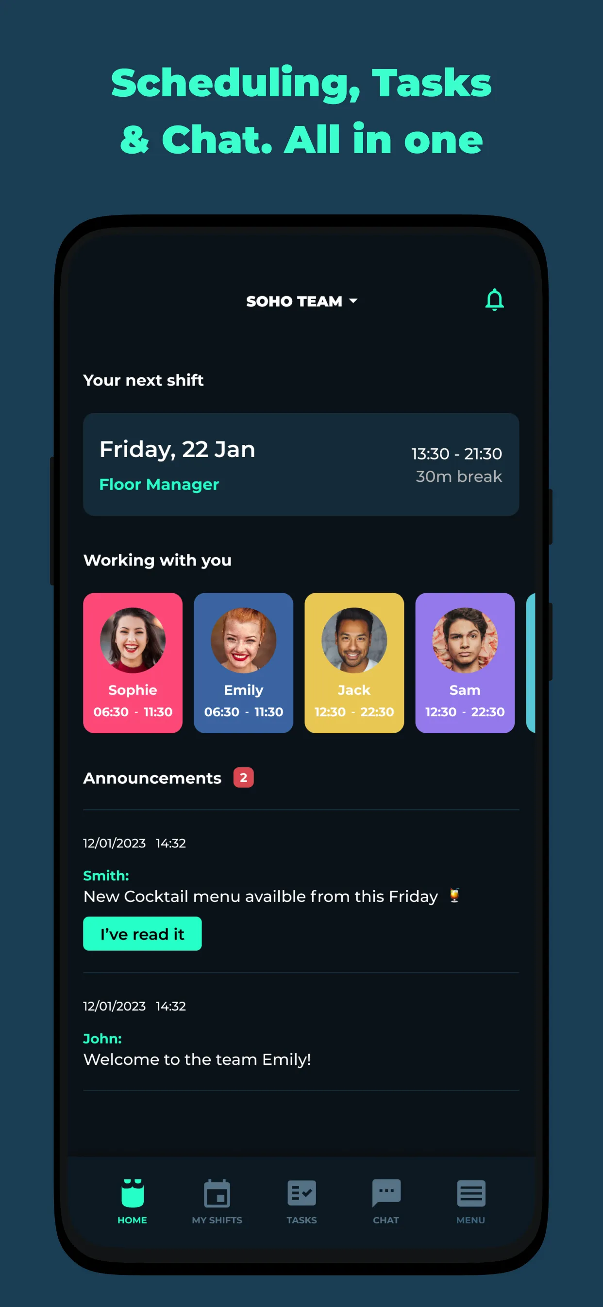 Employee Scheduling by BLEND | Indus Appstore | Screenshot