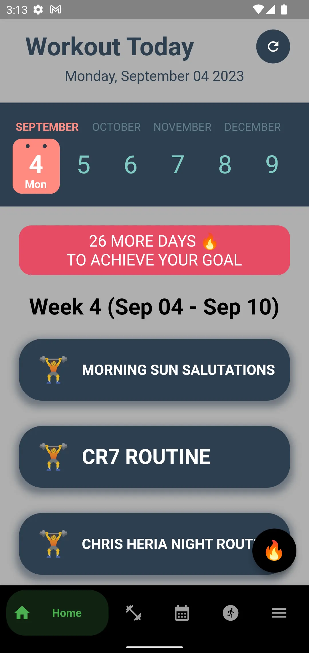 Custom Workout with Journal | Indus Appstore | Screenshot