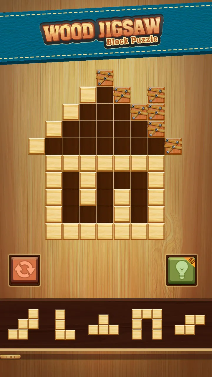 Wood Jigsaw Block Puzzle | Indus Appstore | Screenshot