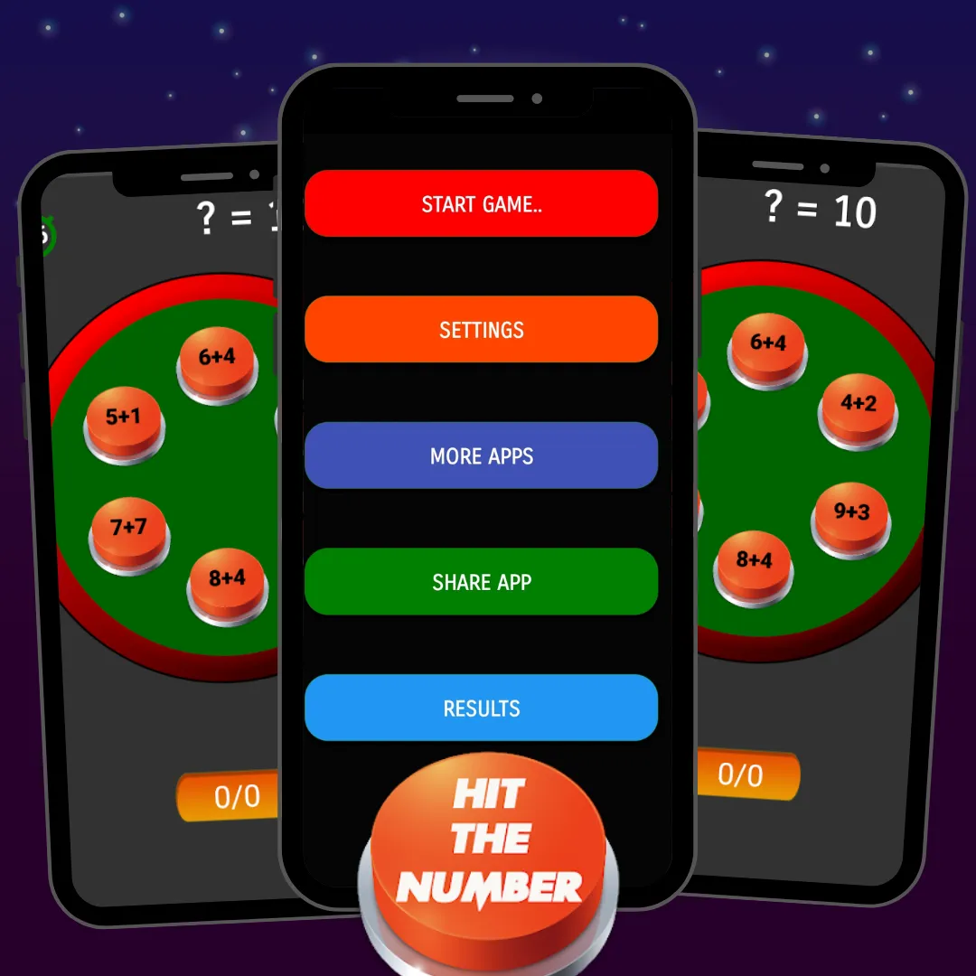 Hit The Numbers - Math games | Indus Appstore | Screenshot