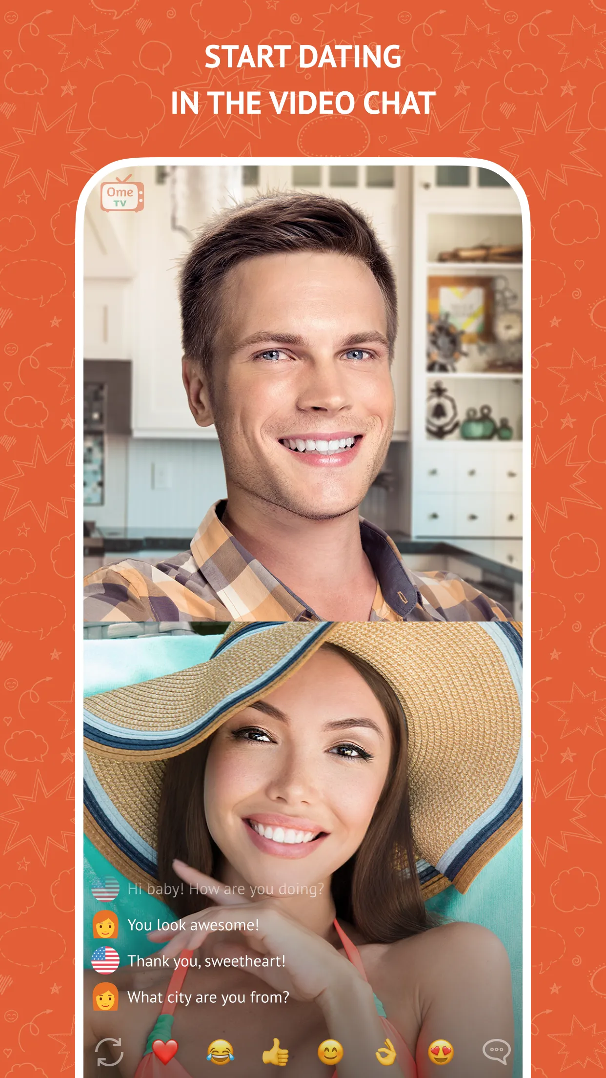 OmeTV Chat — Friends & Dating | Indus Appstore | Screenshot