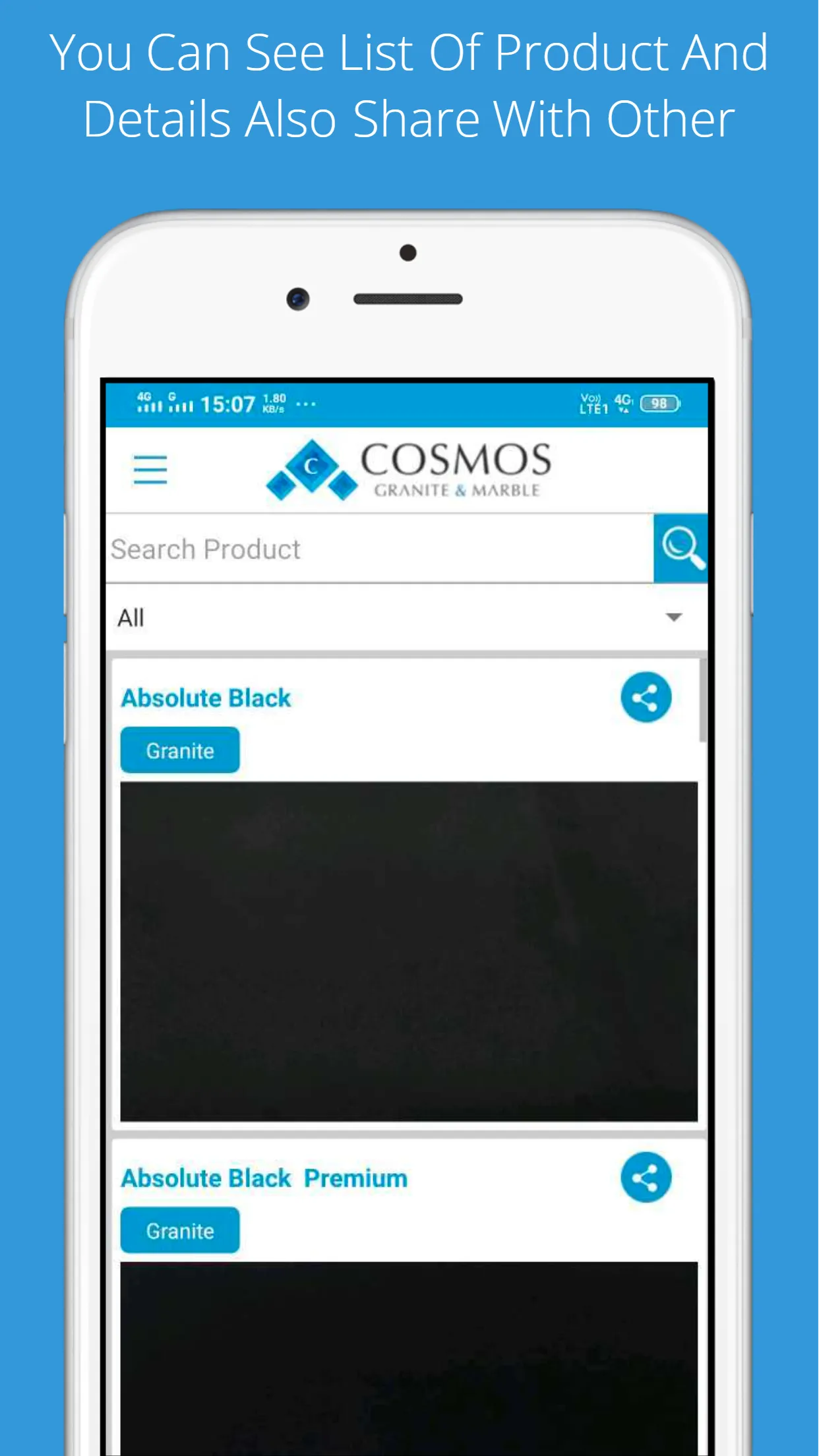 Cosmos Granite & Marble | Indus Appstore | Screenshot