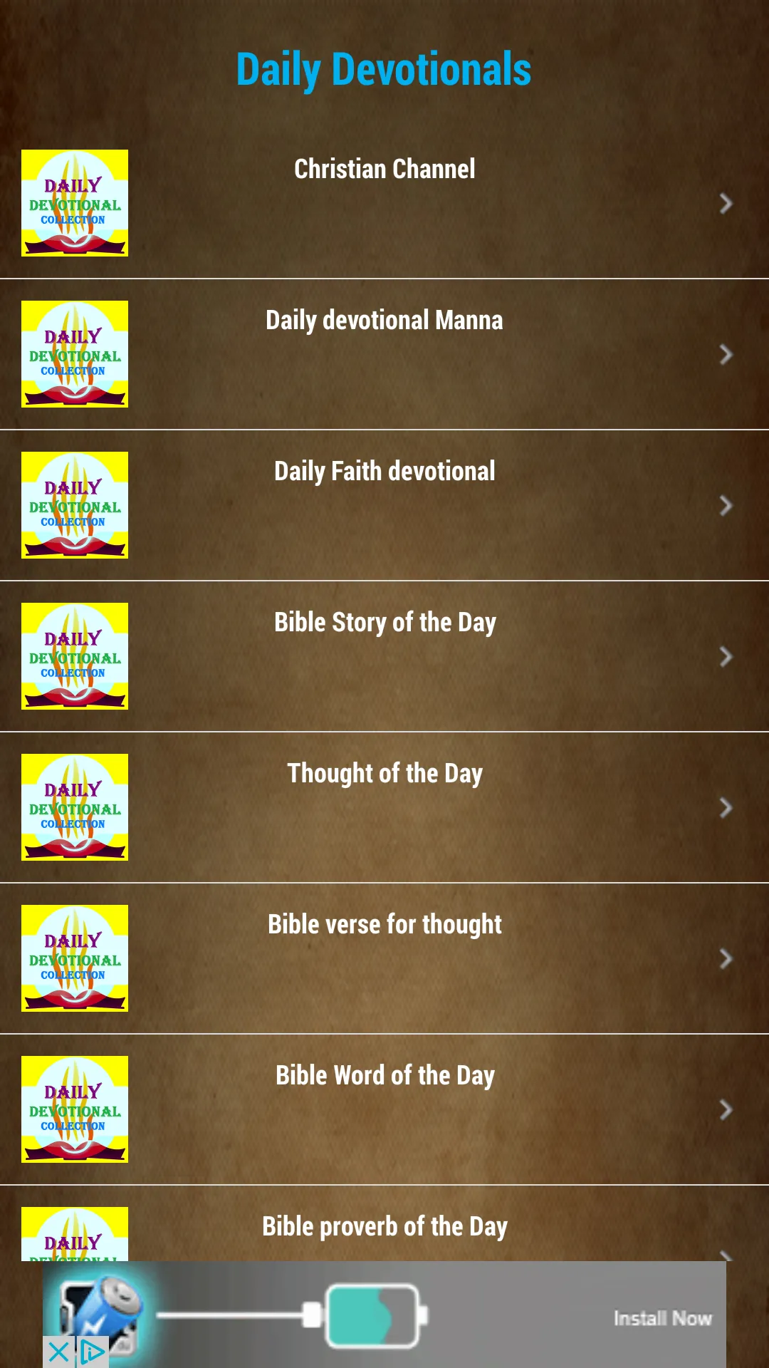 Daily Devotional Collections | Indus Appstore | Screenshot