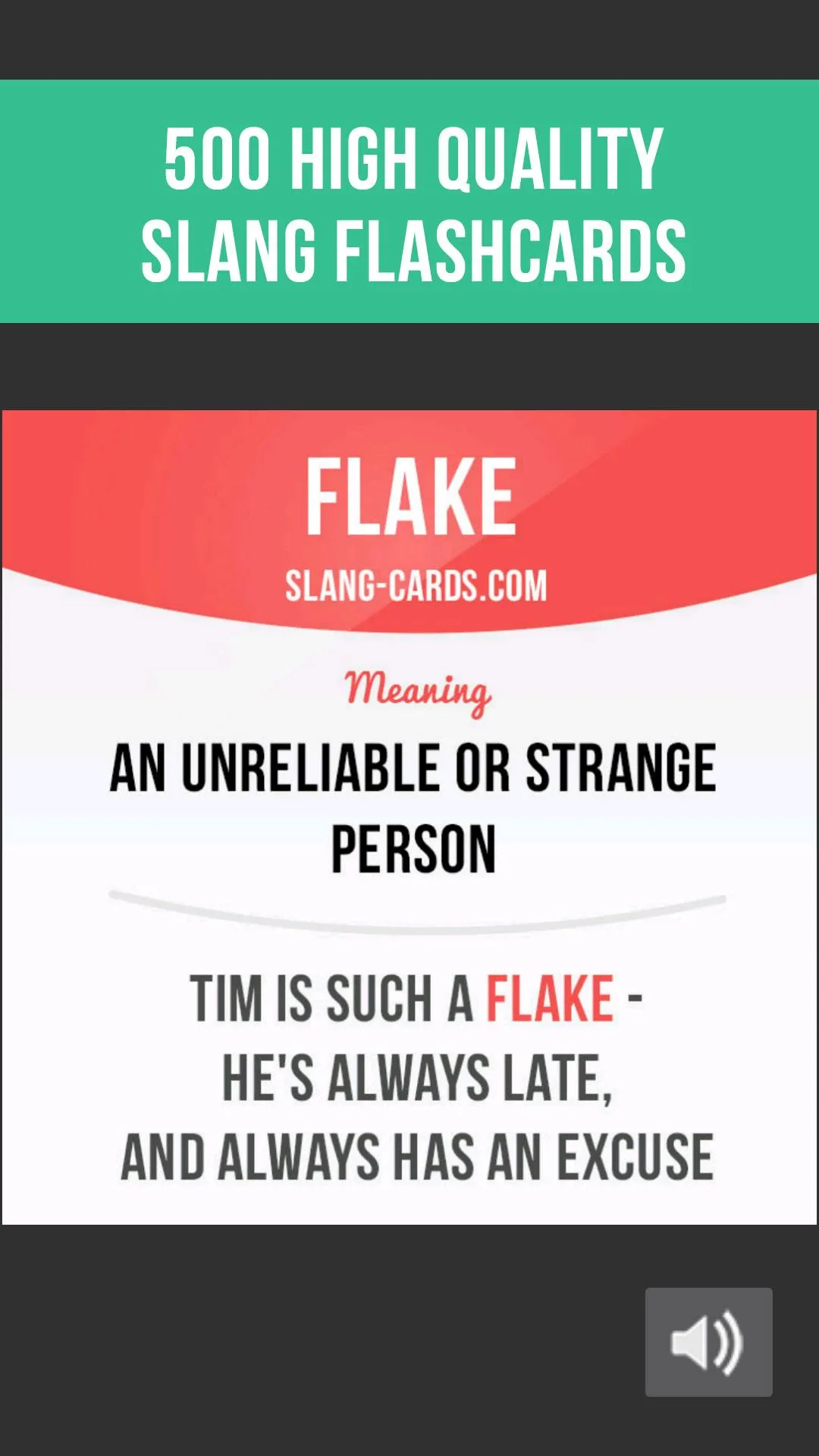 Slang Cards: Learn English Sla | Indus Appstore | Screenshot