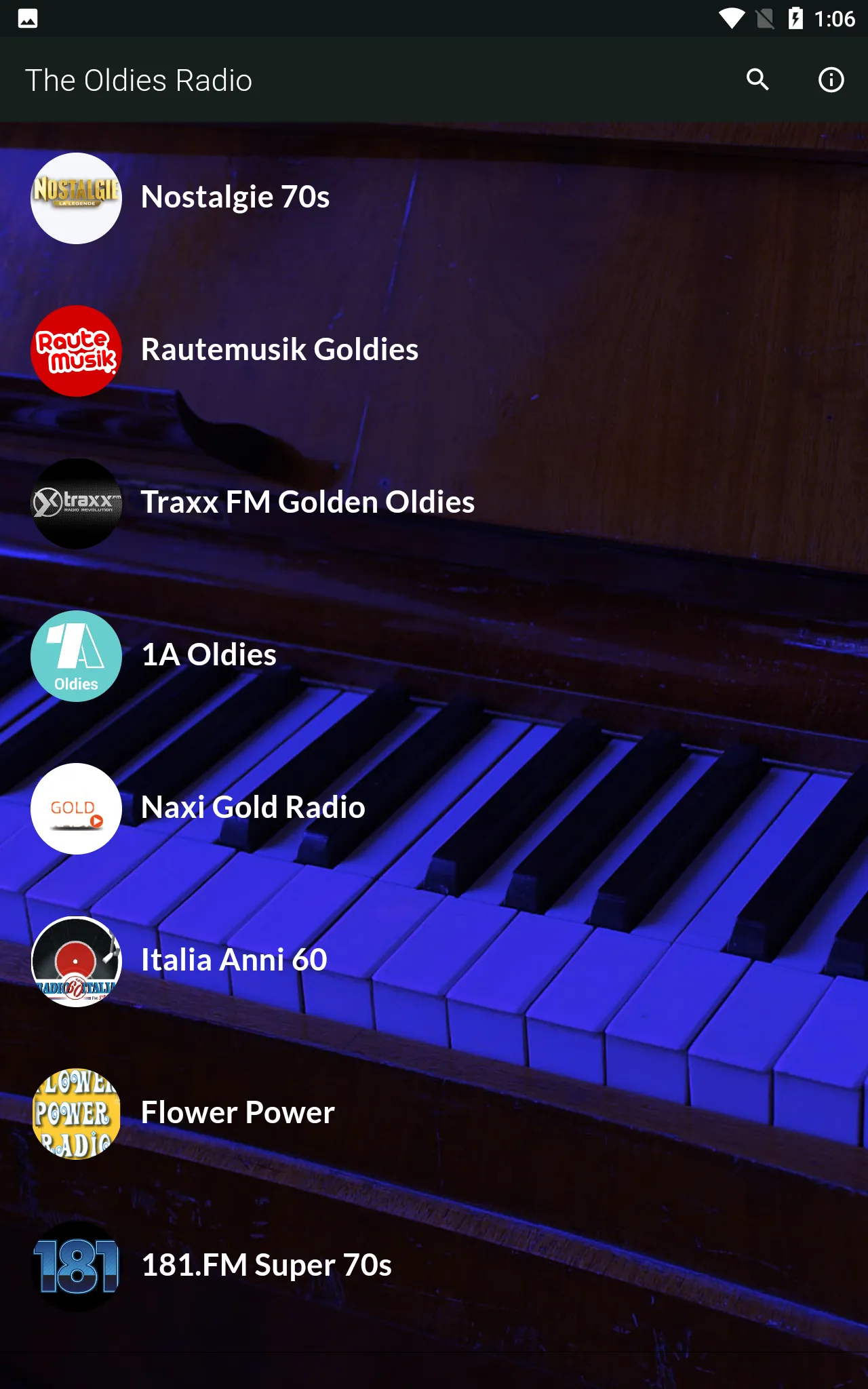 The Oldies Radio - Music | Indus Appstore | Screenshot