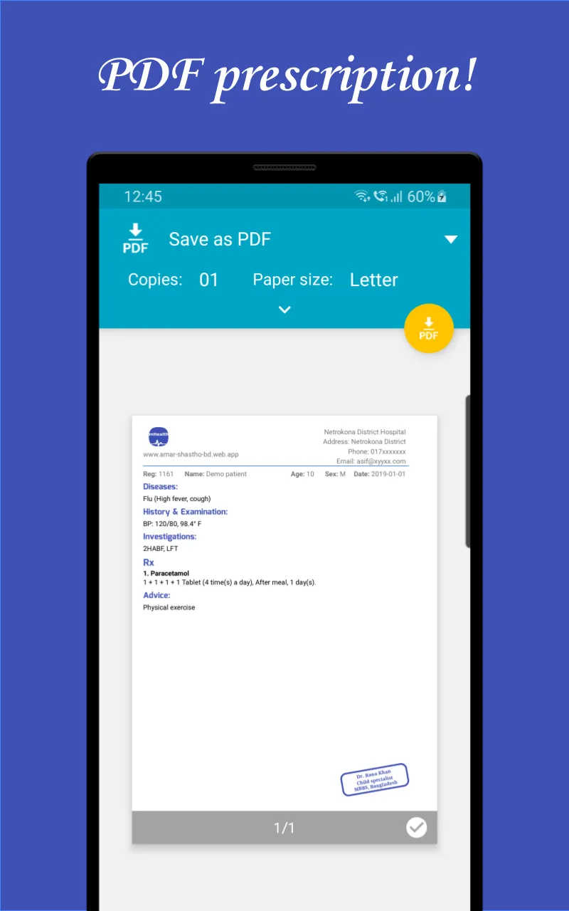 mHealth: Manage Patients | Indus Appstore | Screenshot