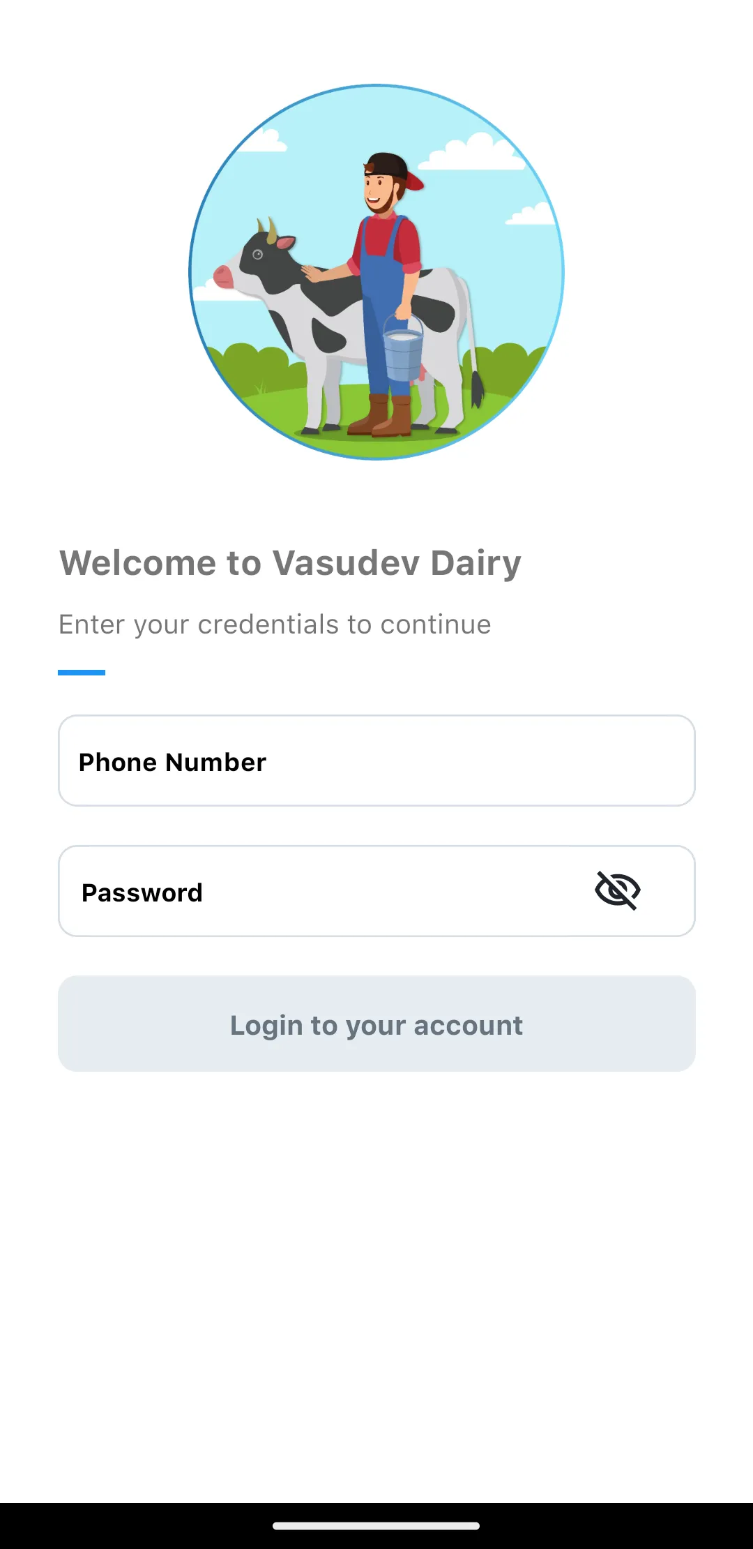 Vasudev Dairy | Indus Appstore | Screenshot