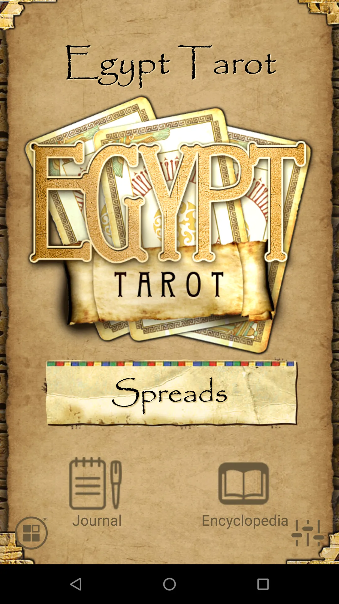 Egypt Tarot Cards | Indus Appstore | Screenshot