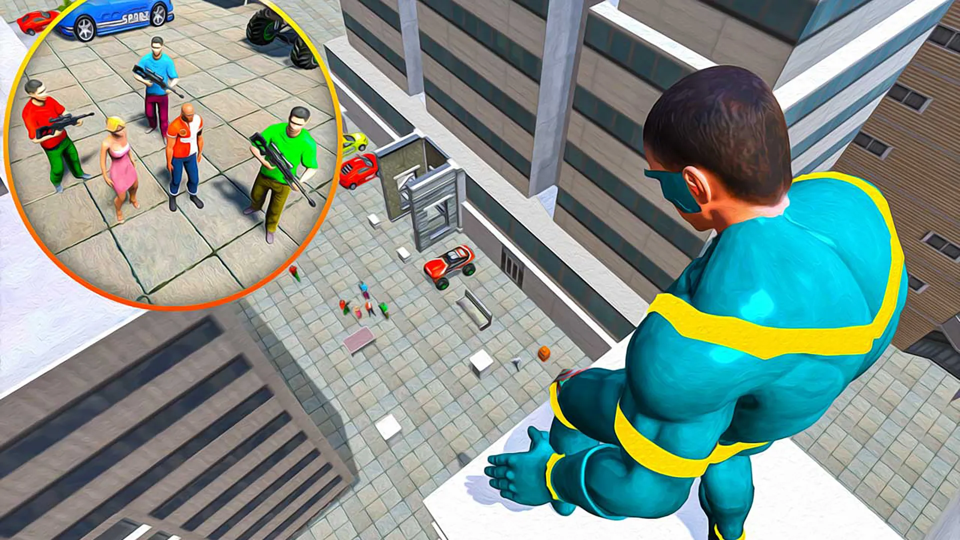 Flying Robot Games: Super Hero | Indus Appstore | Screenshot