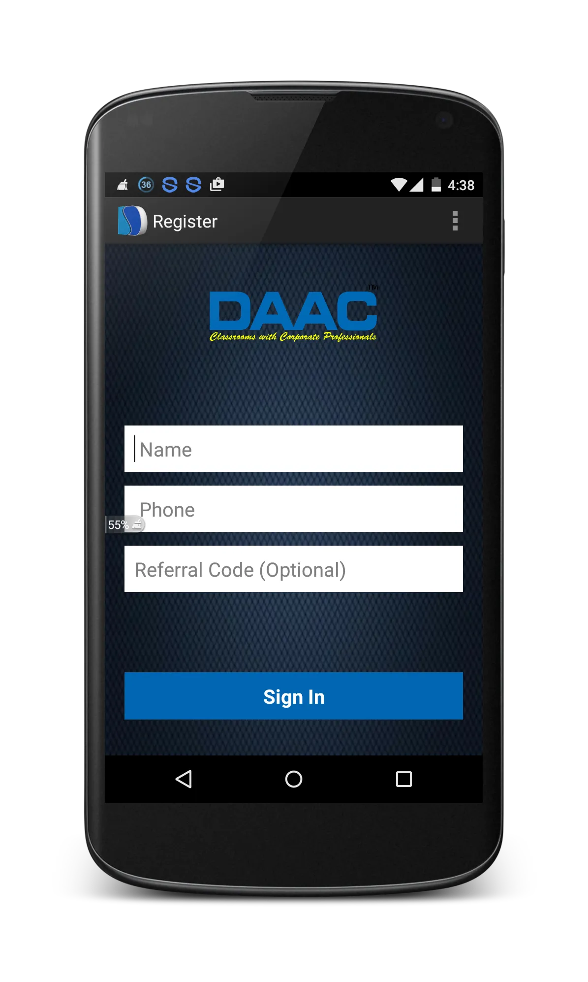 DAAC-Classroom with Corporates | Indus Appstore | Screenshot