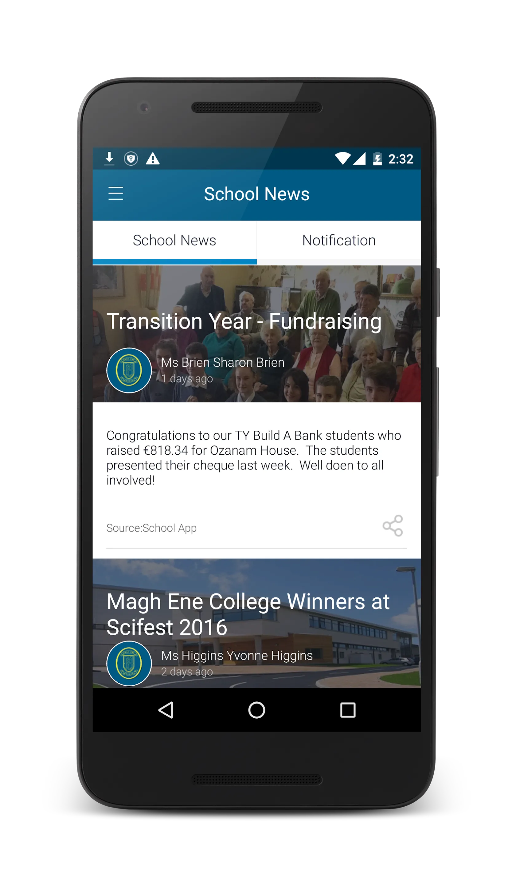 Coláiste Mhaigh Éne | Indus Appstore | Screenshot