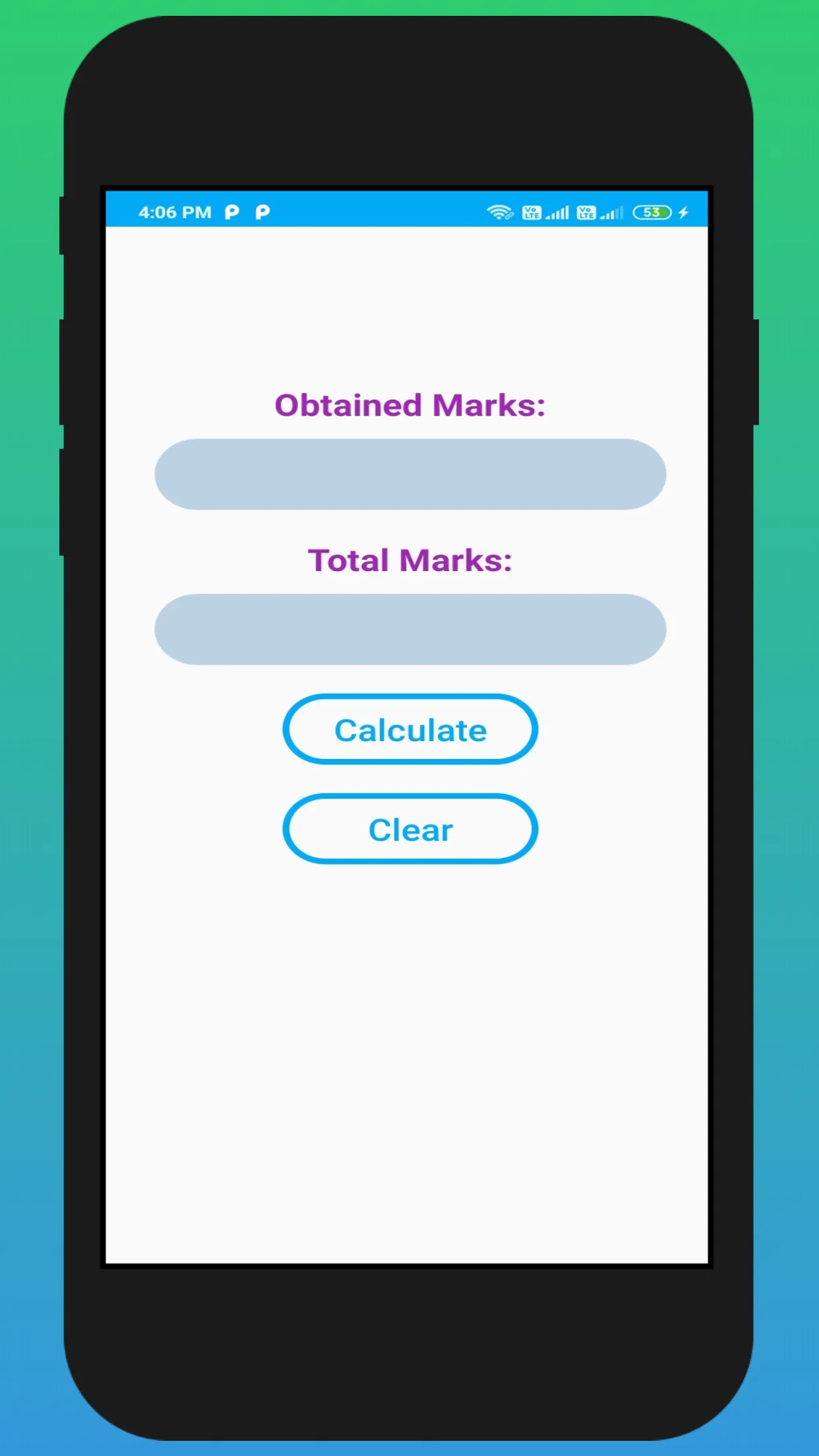 Marks Percentage Calculator | Indus Appstore | Screenshot