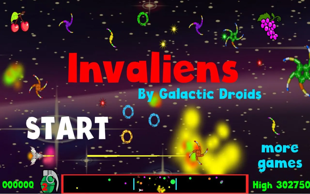 Invaliens, Galaxy Defender. | Indus Appstore | Screenshot