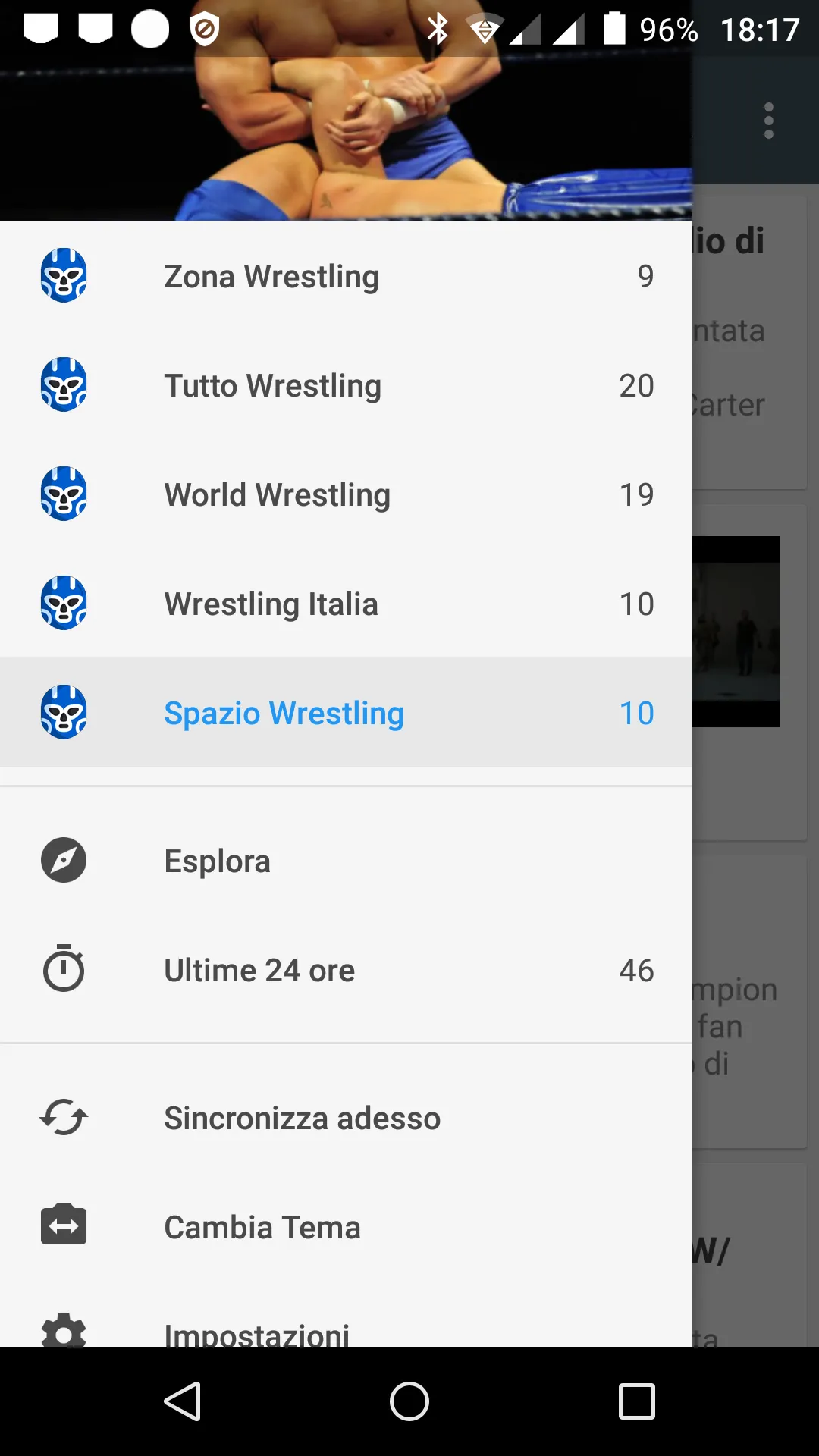 Wrestling Notizie | Indus Appstore | Screenshot