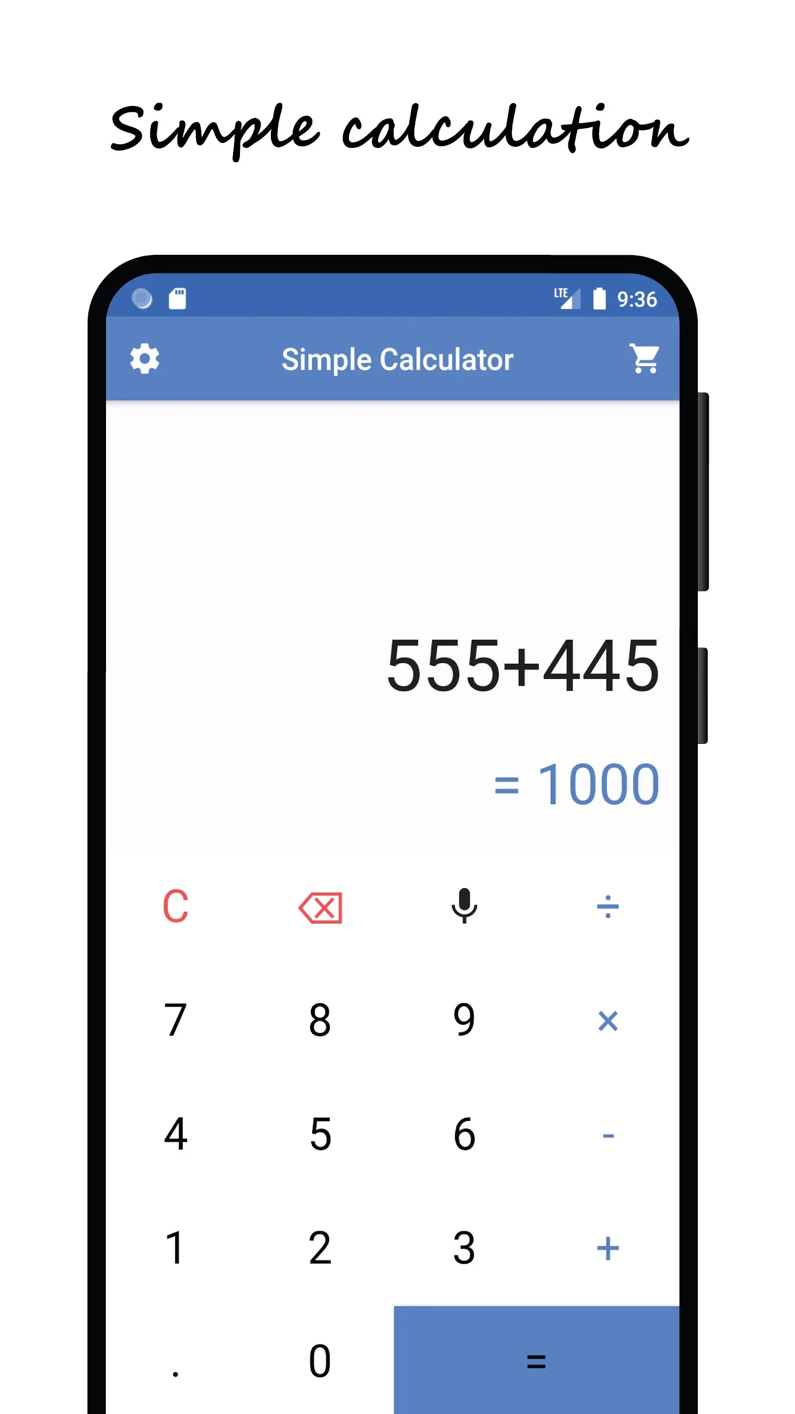 Simple Calculator | Indus Appstore | Screenshot