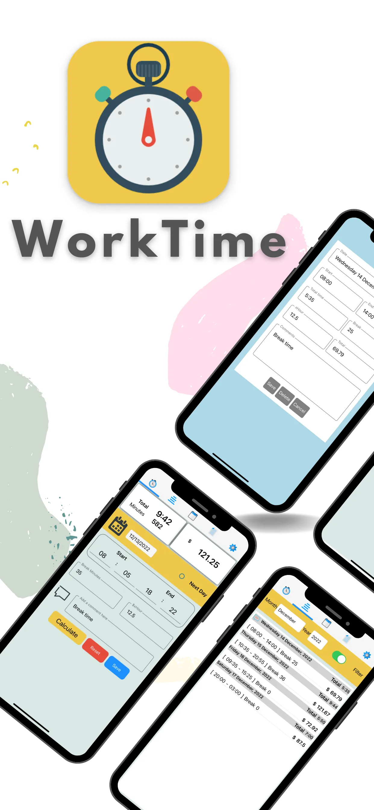 Work Time and Hours Tracker | Indus Appstore | Screenshot