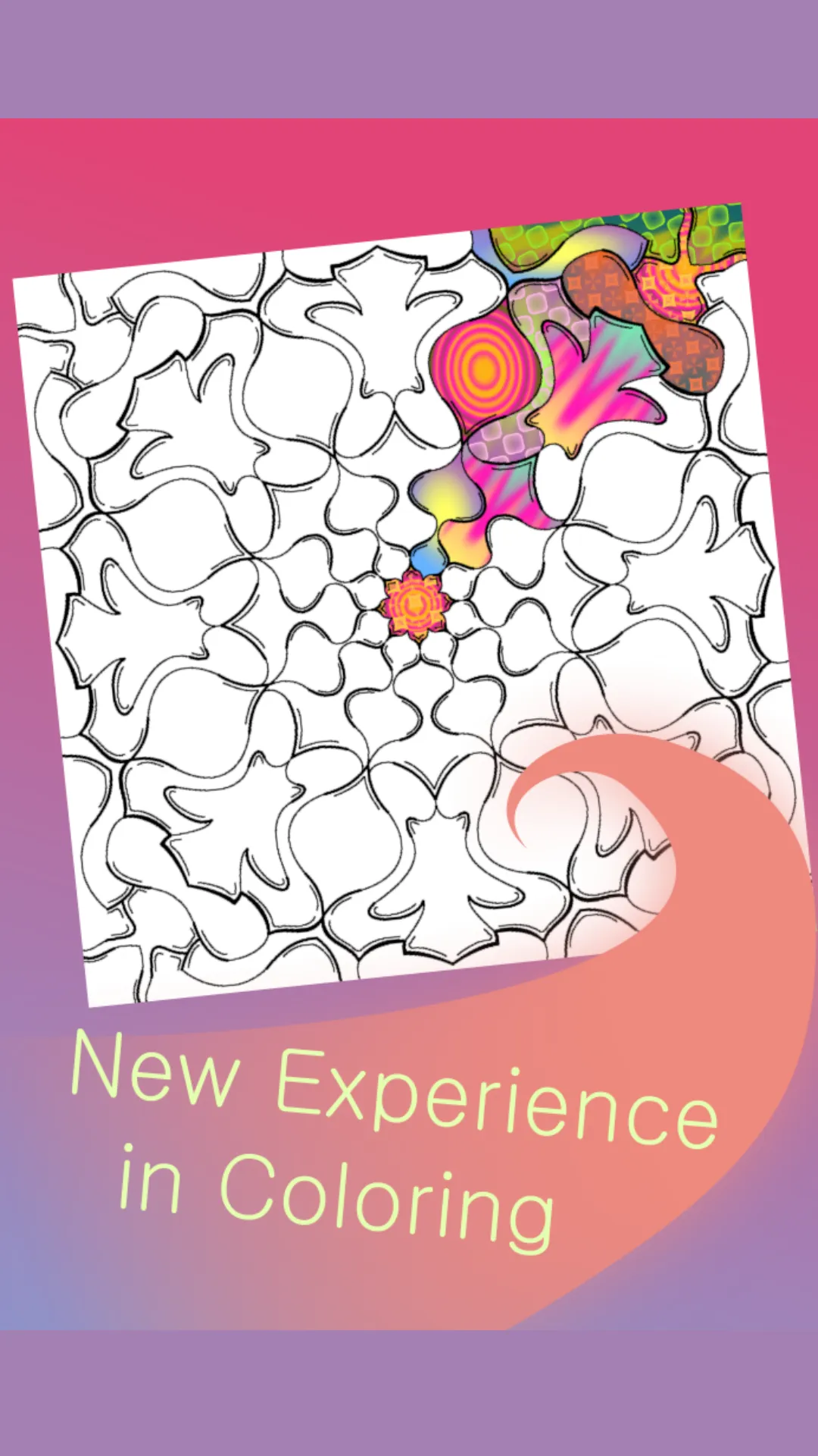 Colour Surreal Mandala Book | Indus Appstore | Screenshot