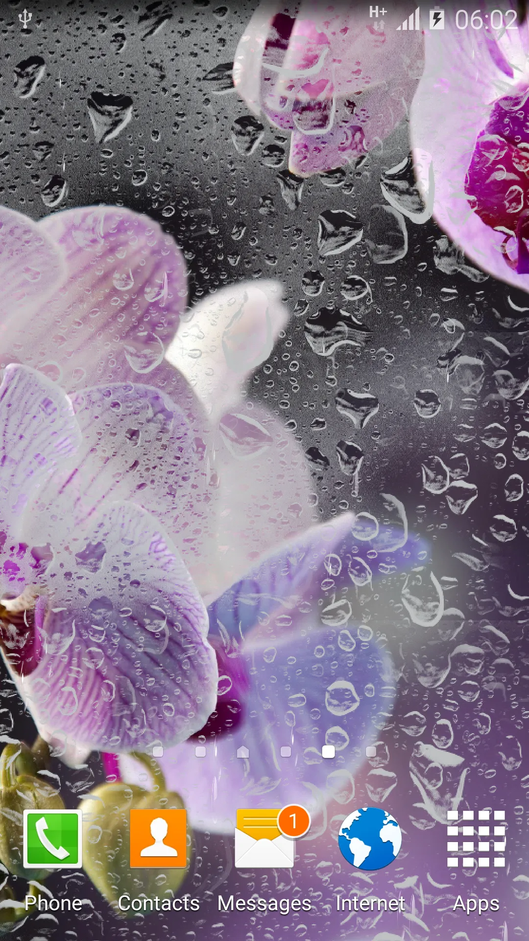 Orchids Live Wallpaper | Indus Appstore | Screenshot