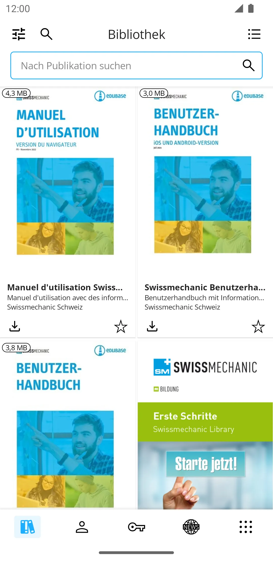 Swissmechanic Library | Indus Appstore | Screenshot