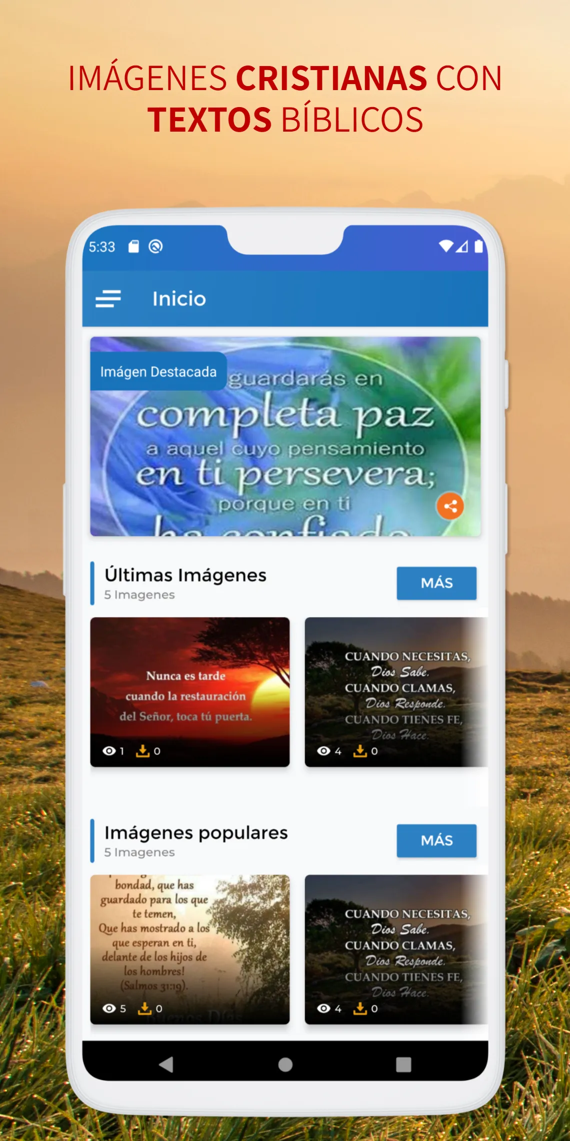 Imagenes Cristianas con Textos | Indus Appstore | Screenshot