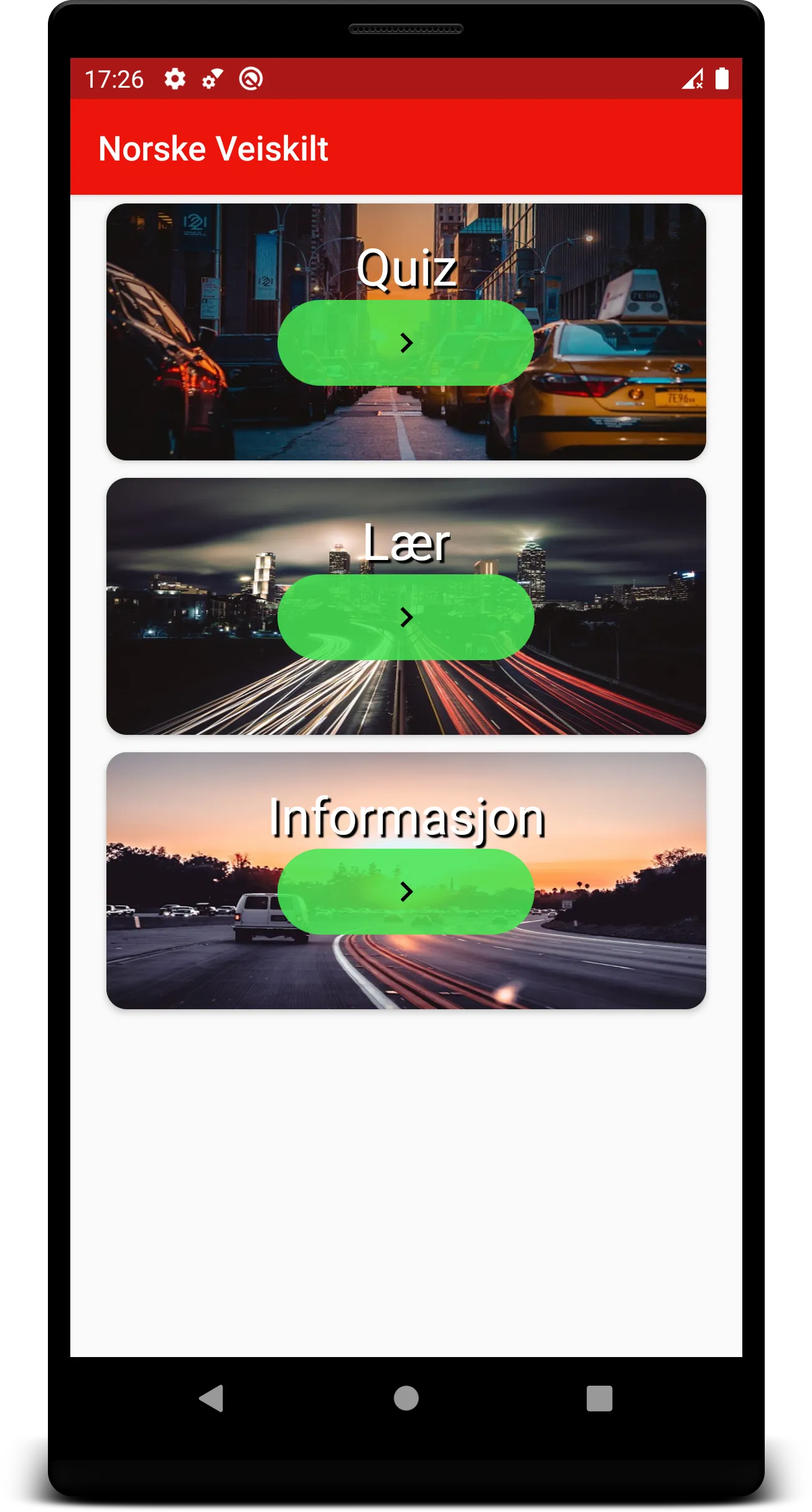 Norwegian Traffic Signs | Indus Appstore | Screenshot