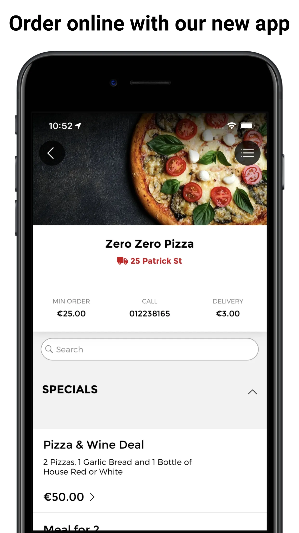 Zero Zero Pizza | Indus Appstore | Screenshot