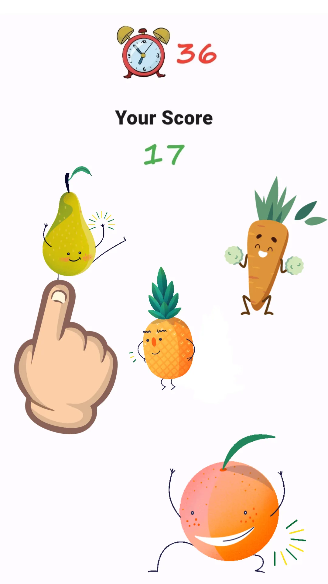 Catch Me: A Fruit Game | Indus Appstore | Screenshot