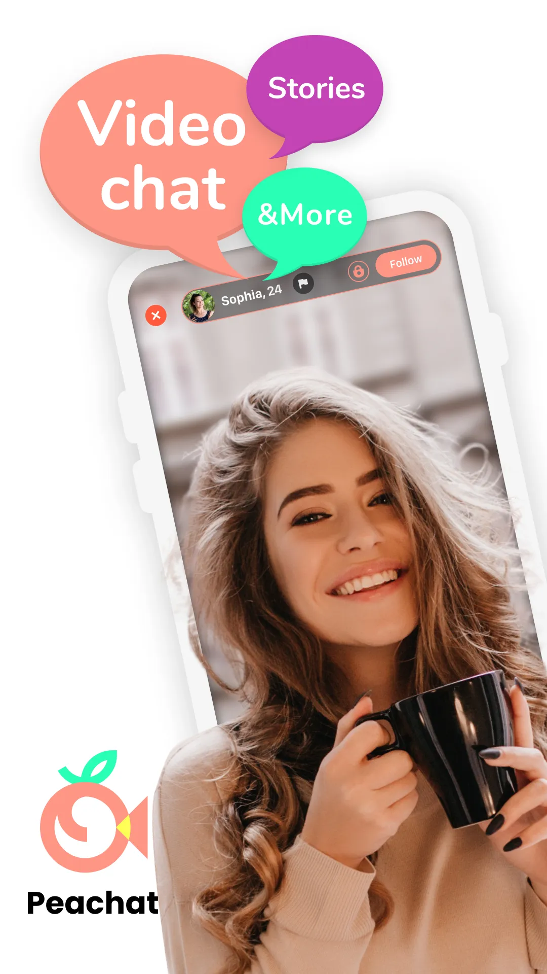 Peachat - Live Video Chat | Indus Appstore | Screenshot