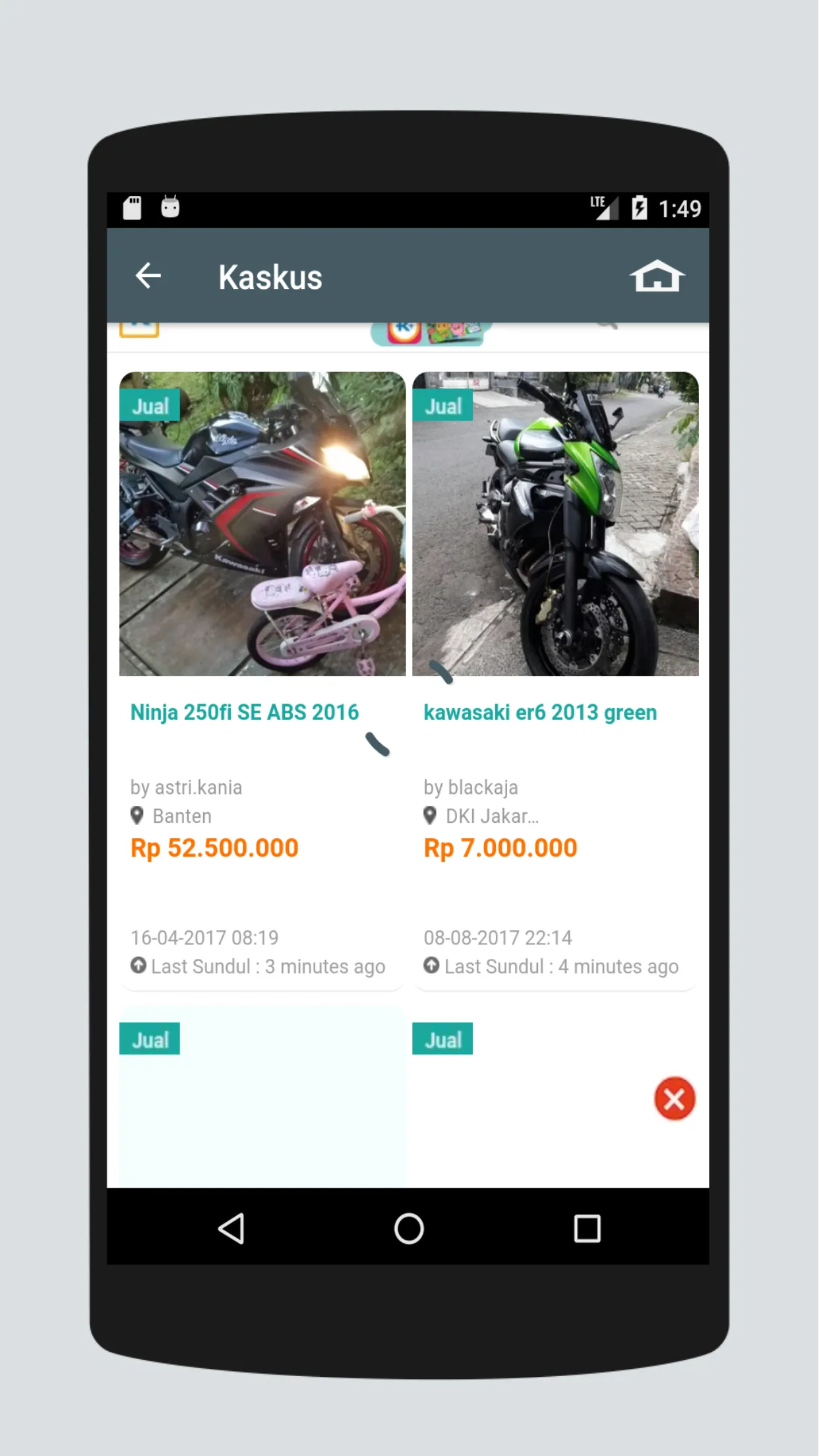 Motor Bekas Indonesia | Indus Appstore | Screenshot