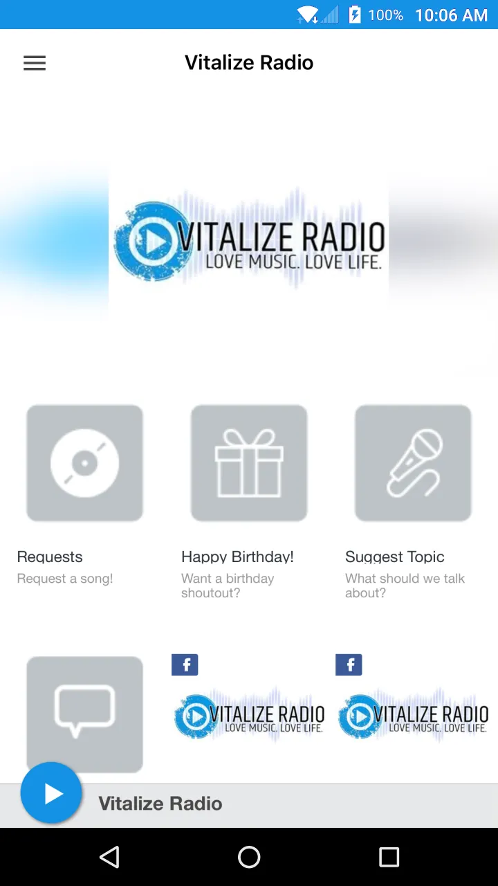 Vitalize Radio | Indus Appstore | Screenshot