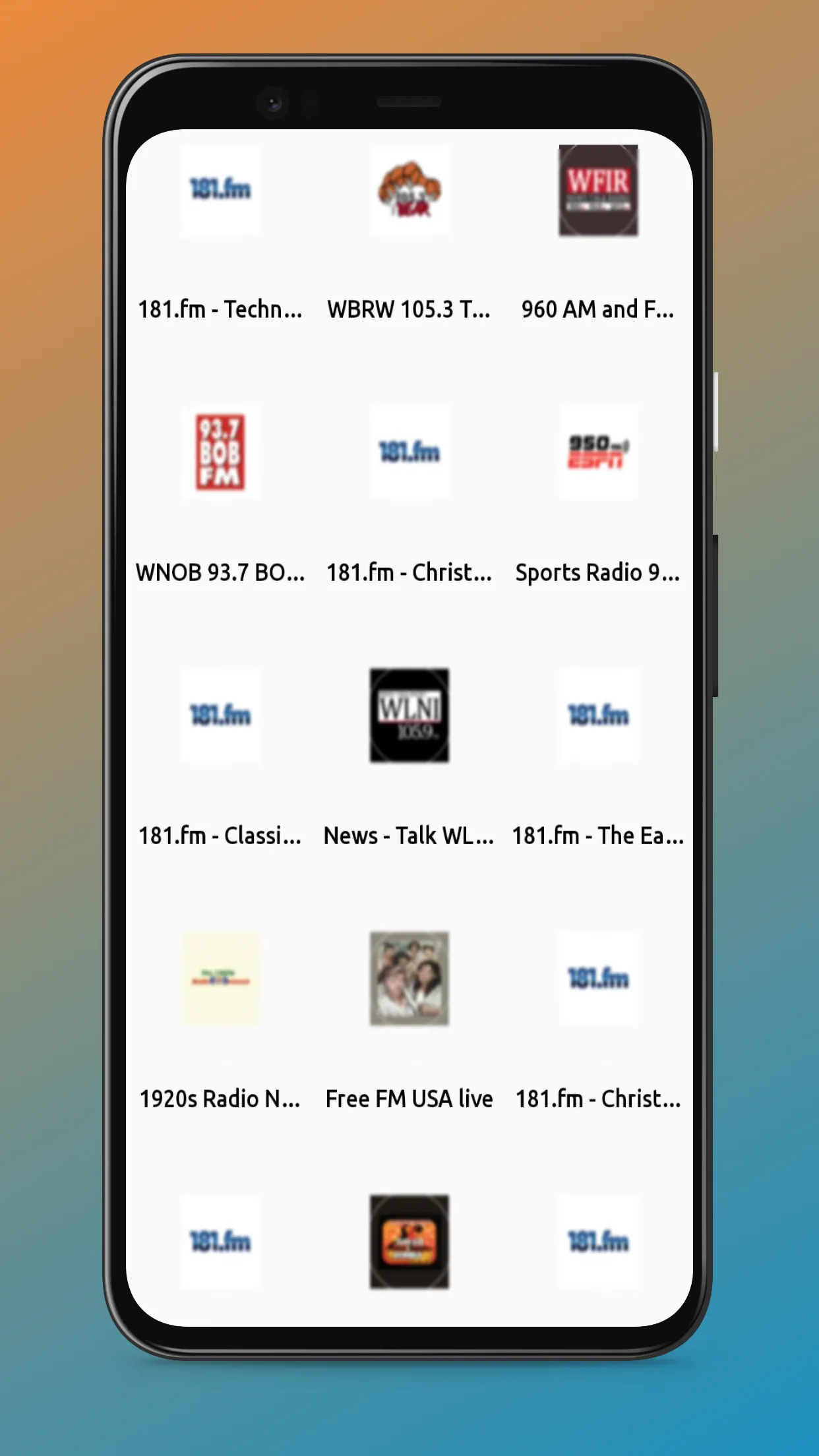 Radio Virginia: Radio Stations | Indus Appstore | Screenshot