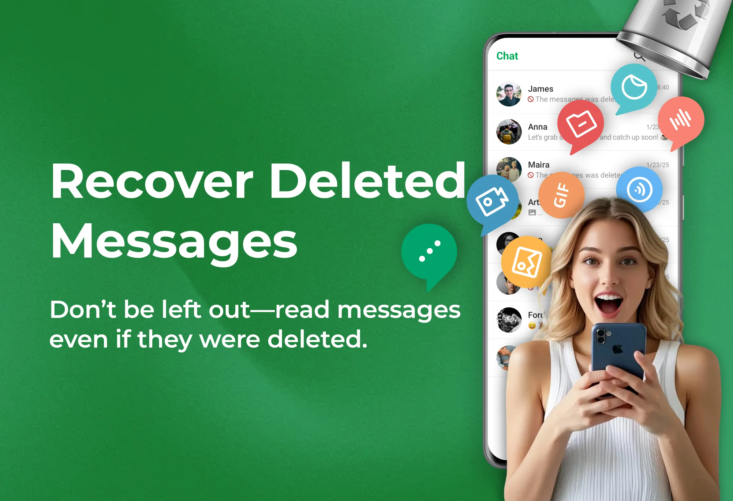 Recover Deleted Messages App | Indus Appstore | Screenshot