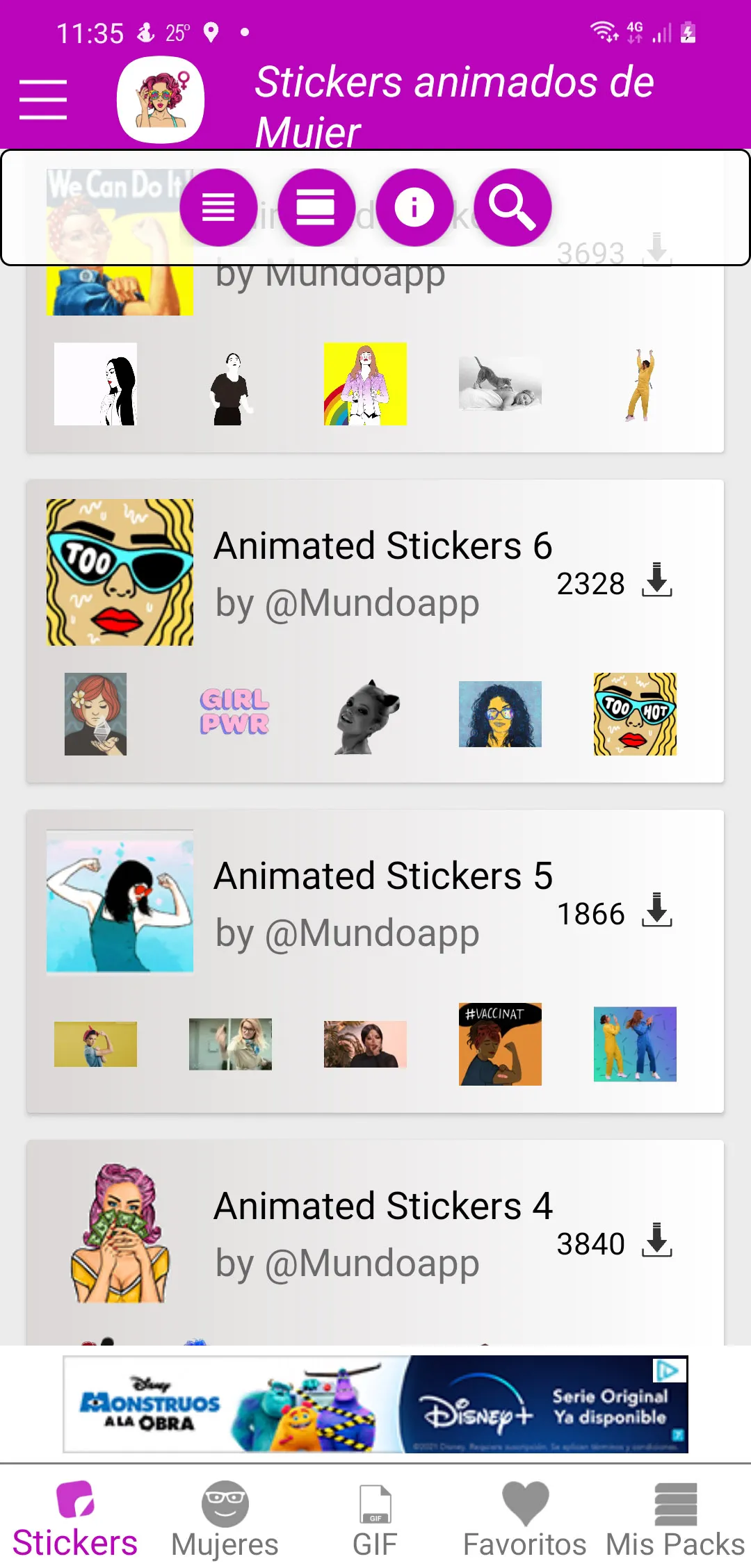 Wasticker of women | Indus Appstore | Screenshot