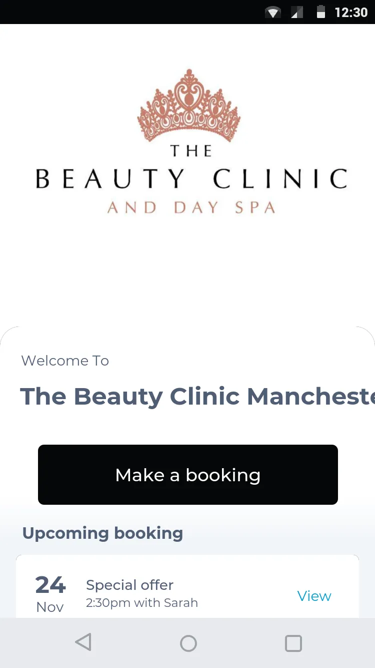 The Beauty Clinic Manchester | Indus Appstore | Screenshot