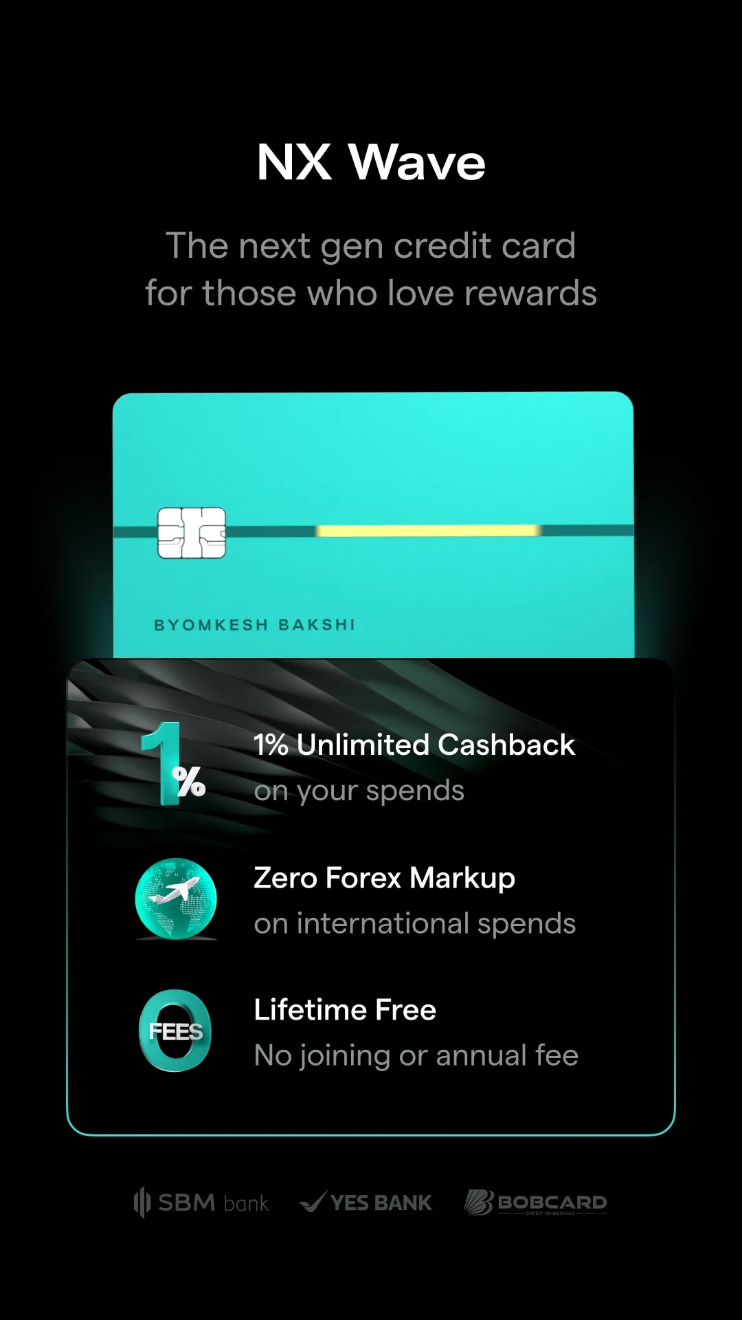 Uni : Next-gen cards & Paychek | Indus Appstore | Screenshot