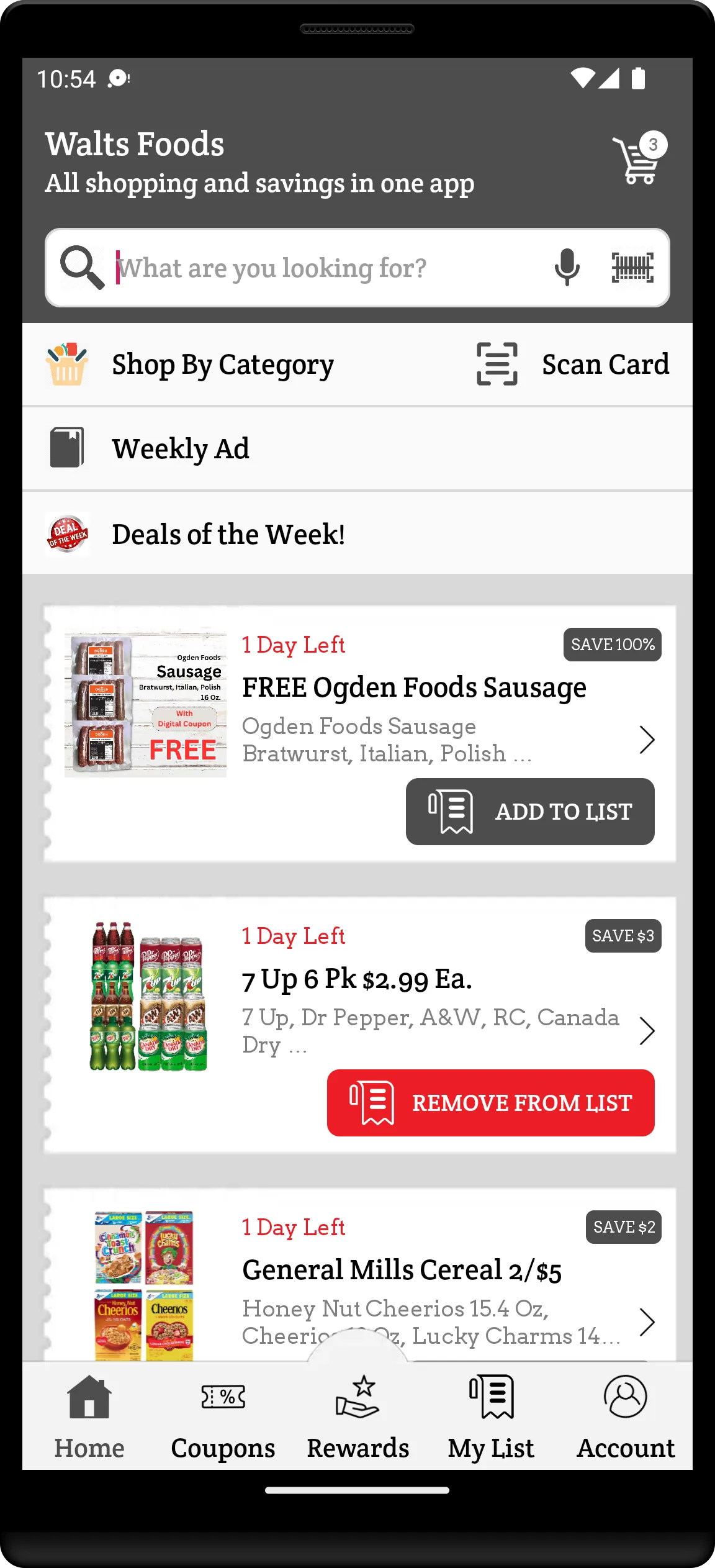 Walts Foods | Indus Appstore | Screenshot