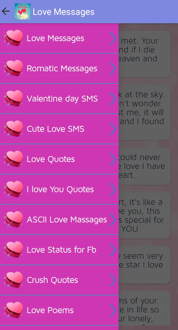 Love Messages | Indus Appstore | Screenshot