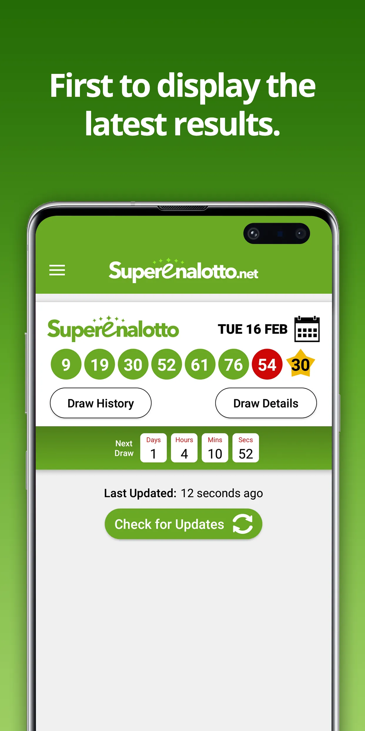 SuperEnalotto | Indus Appstore | Screenshot