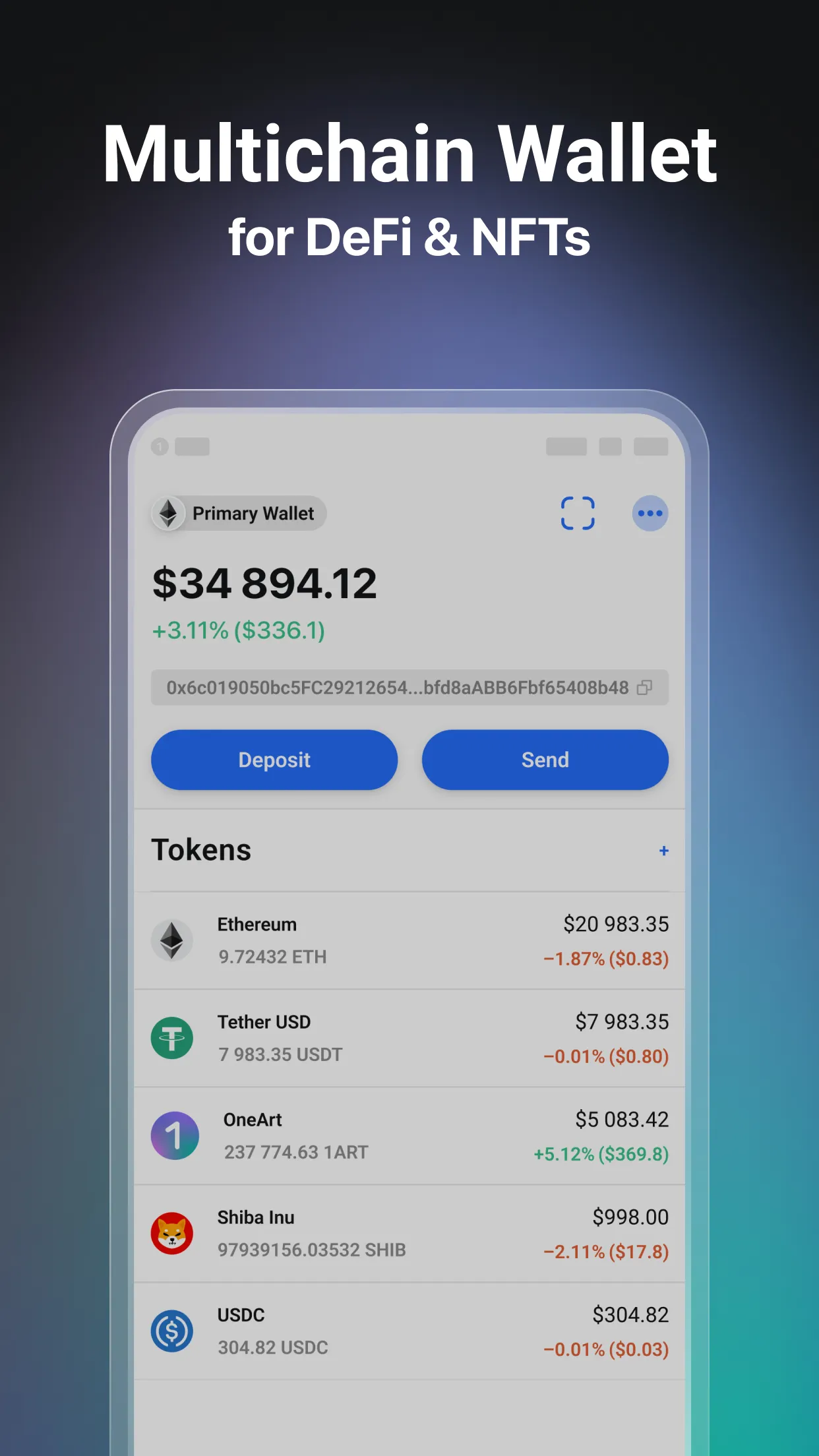 OneArt: Web3 Wallet & Browser | Indus Appstore | Screenshot