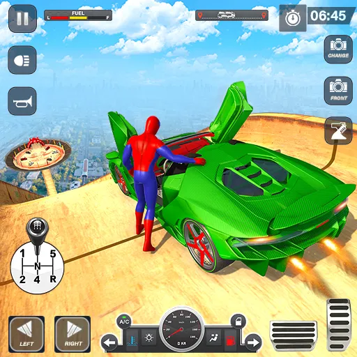 Mega Ramp Superhero Car Game | Indus Appstore | Screenshot