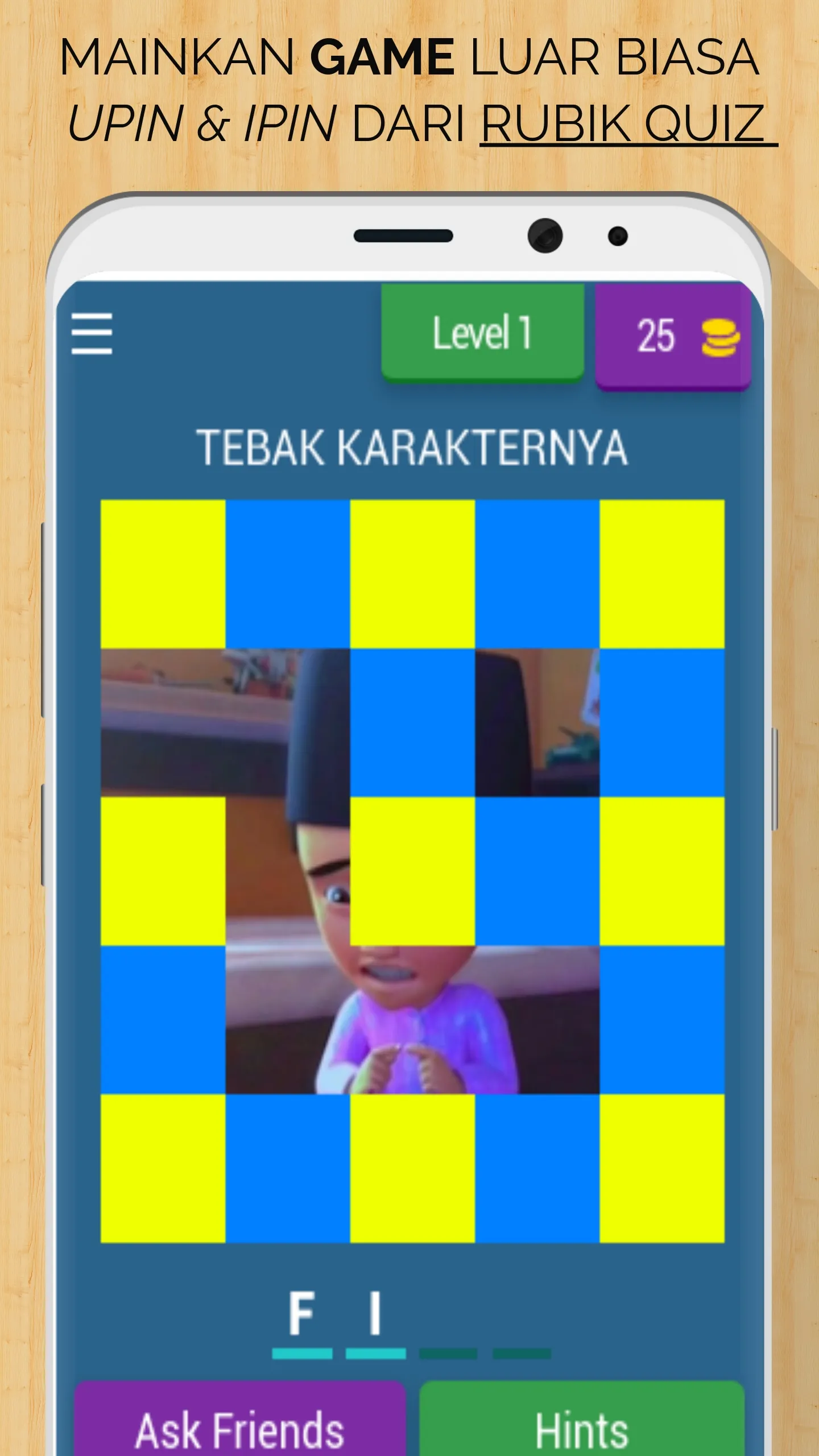 Upin & Ipin Rubik Quiz | Indus Appstore | Screenshot