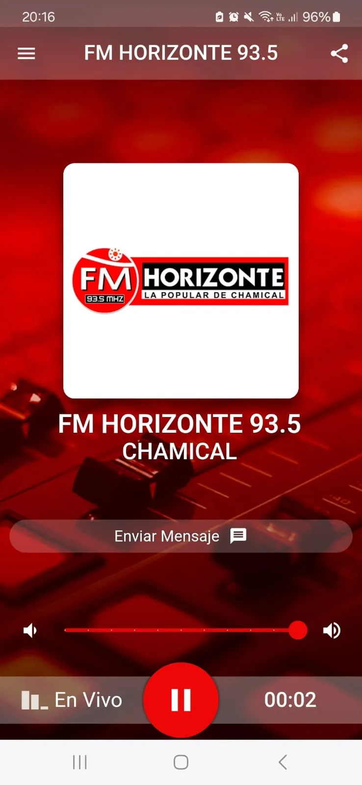 Fm Horizonte 93.5 Chamical | Indus Appstore | Screenshot