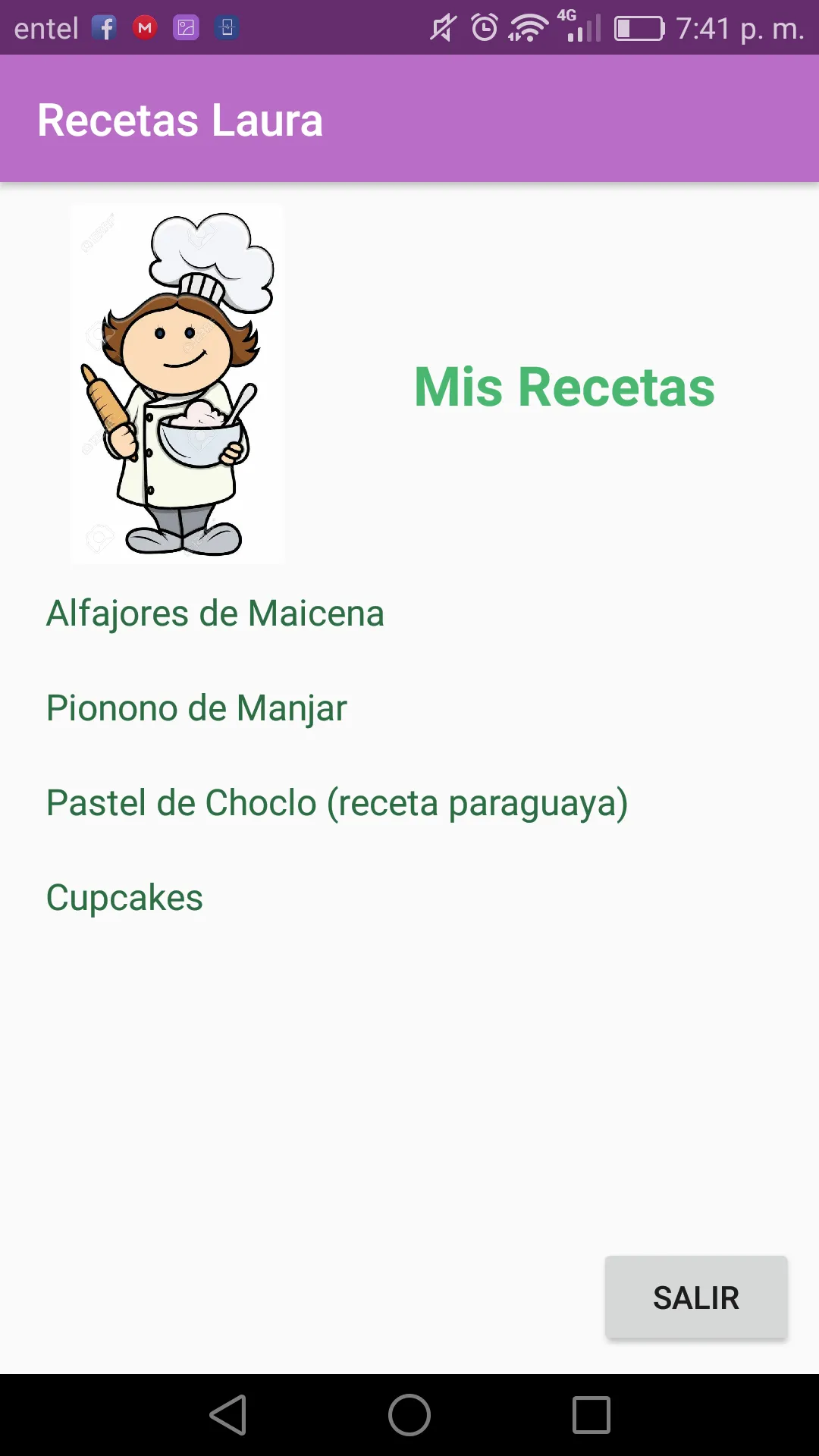 Recetas de Laura | Indus Appstore | Screenshot