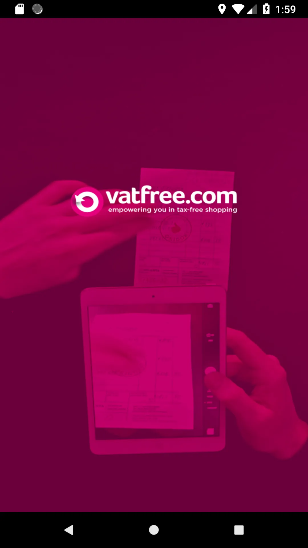 vatfree.com: tax-free shopping | Indus Appstore | Screenshot