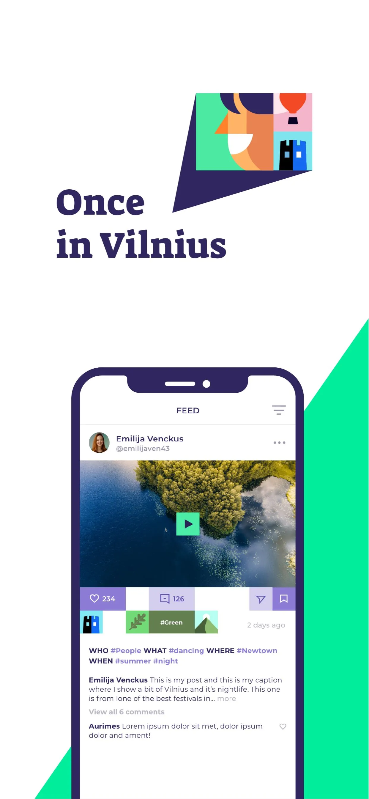 Once in Vilnius | Indus Appstore | Screenshot